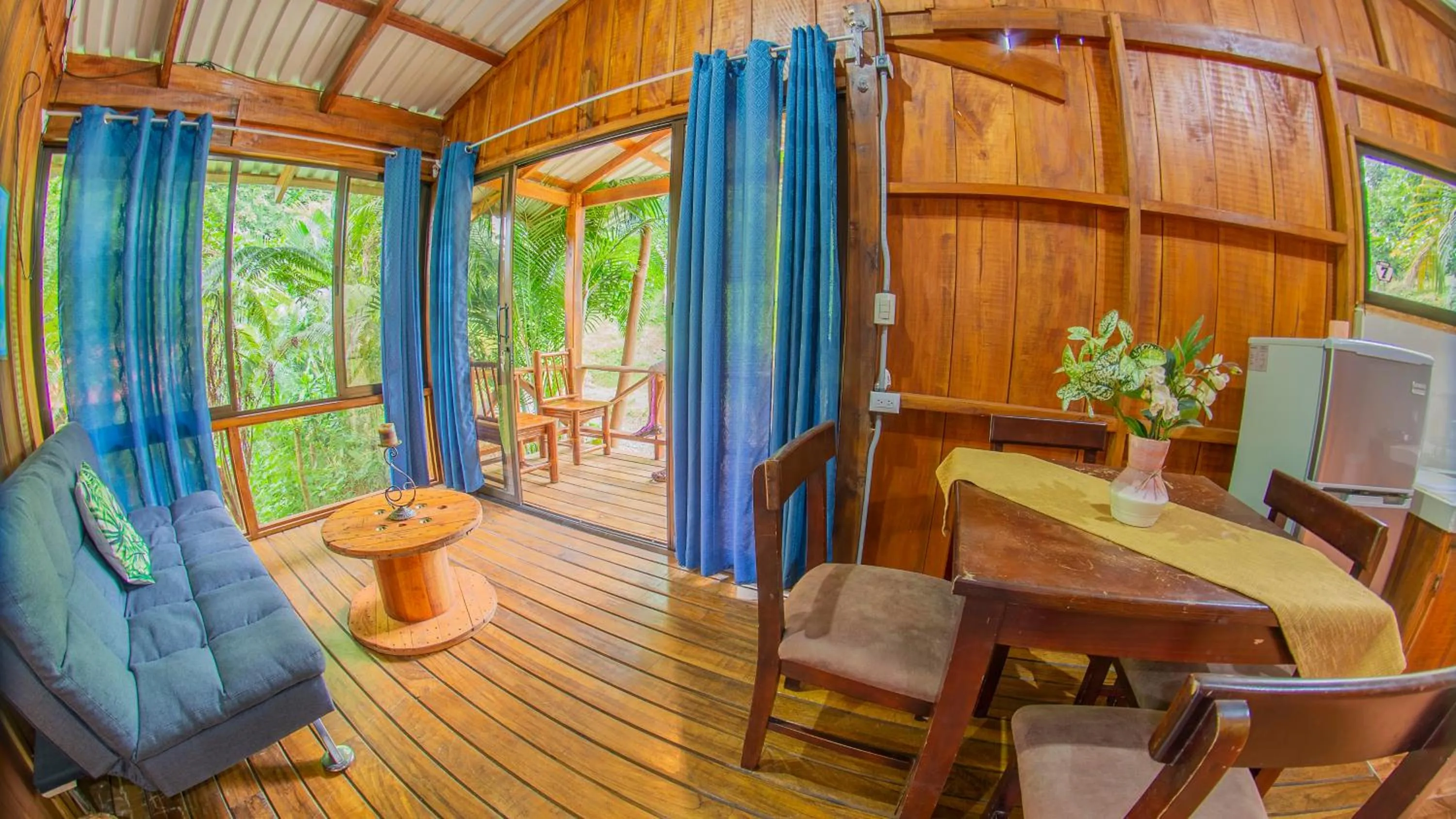 Living room in Cabañas del Lago
