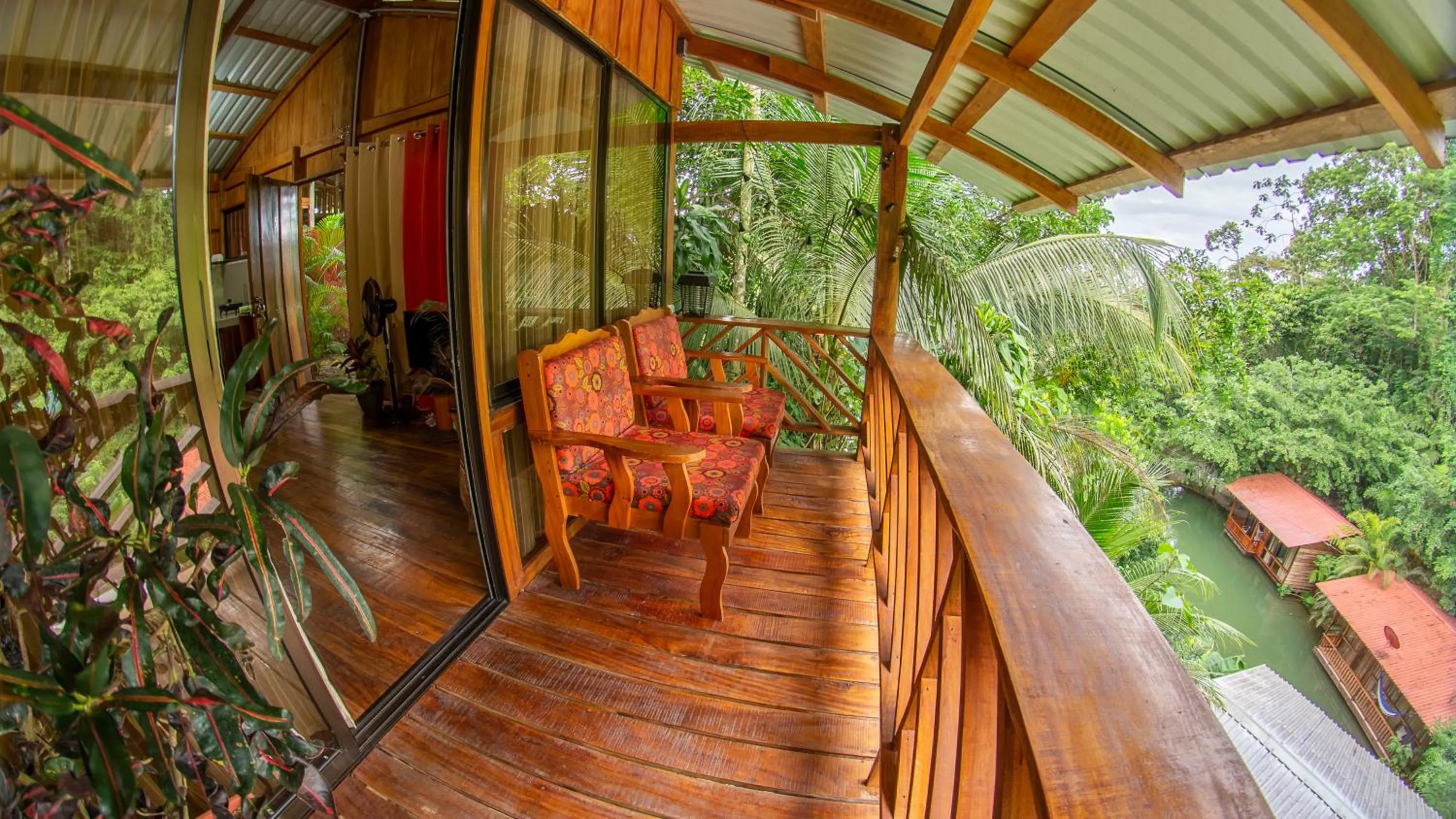 Balcony/Terrace in Cabañas del Lago