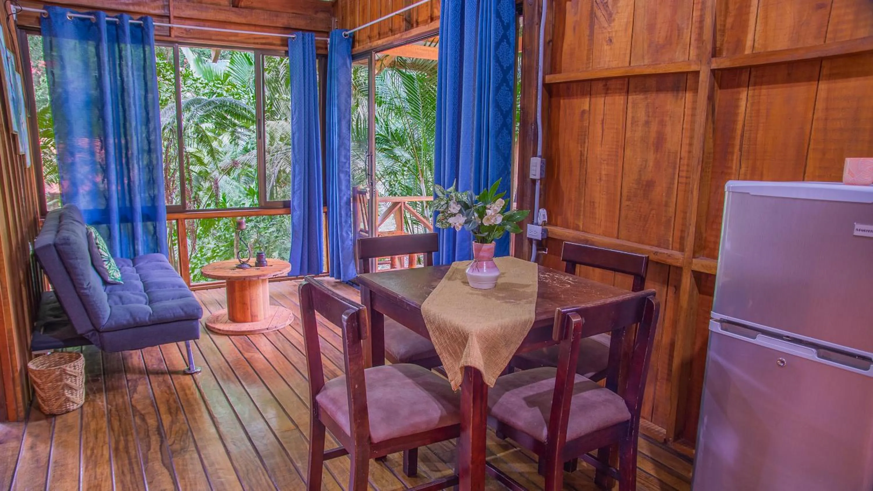 Living room in Cabañas del Lago