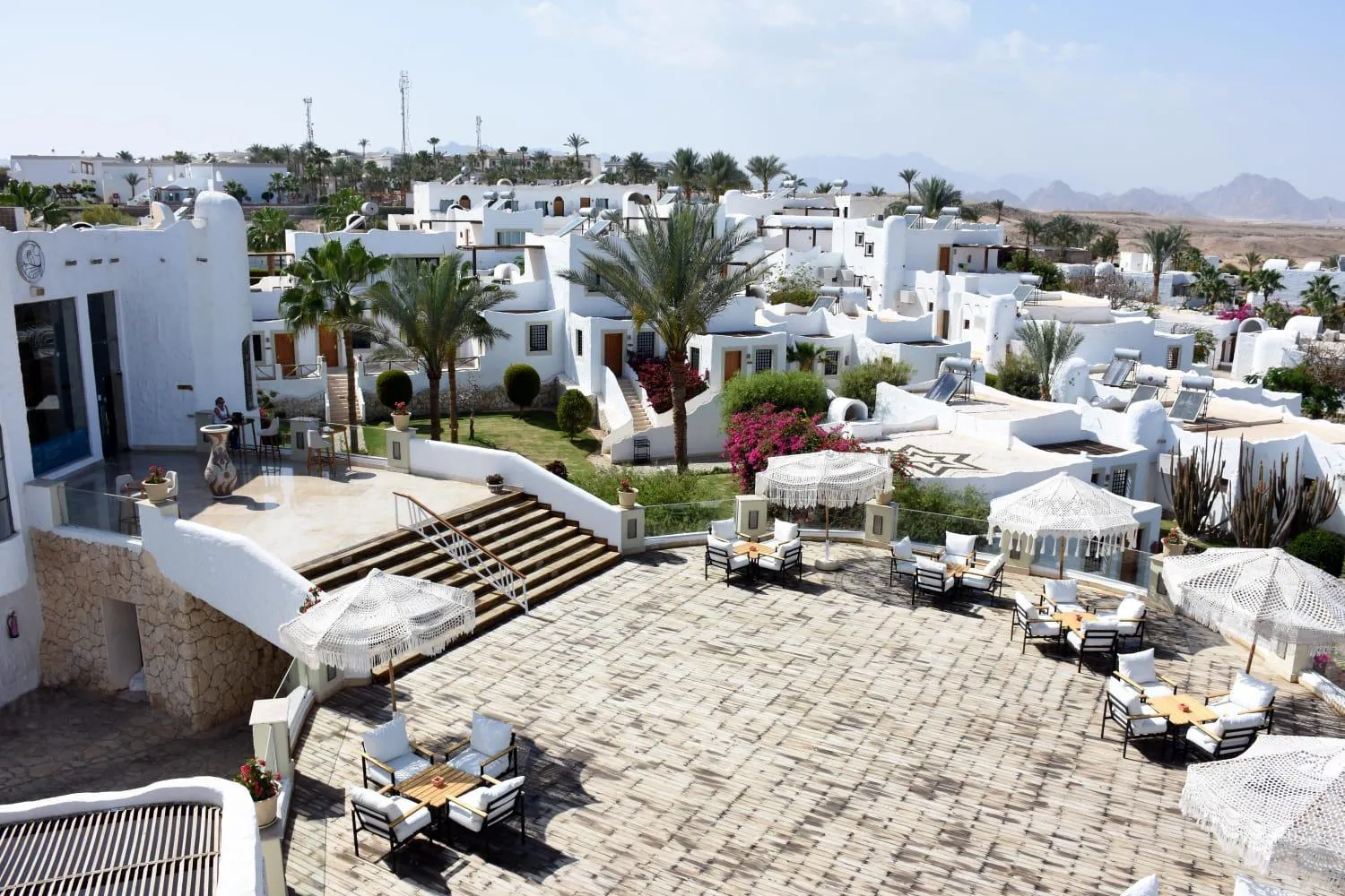 Property building in Sharm Club Beach Resort