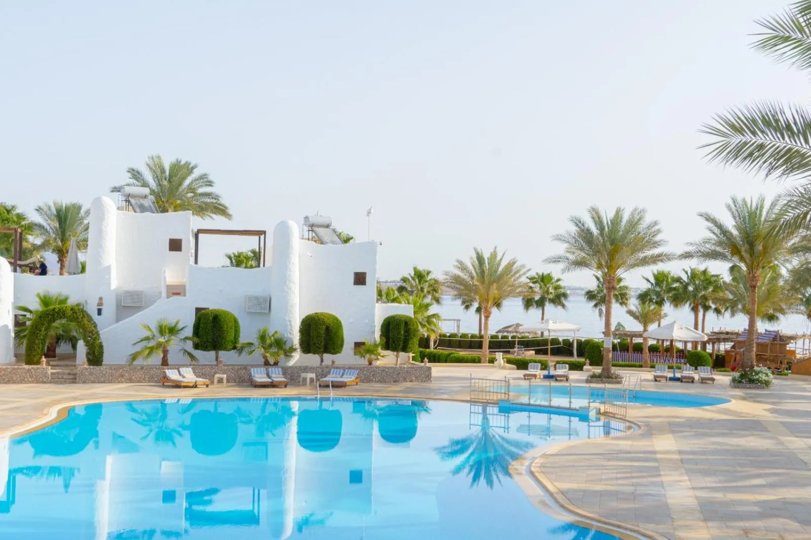 Property building in Sharm Club Beach Resort
