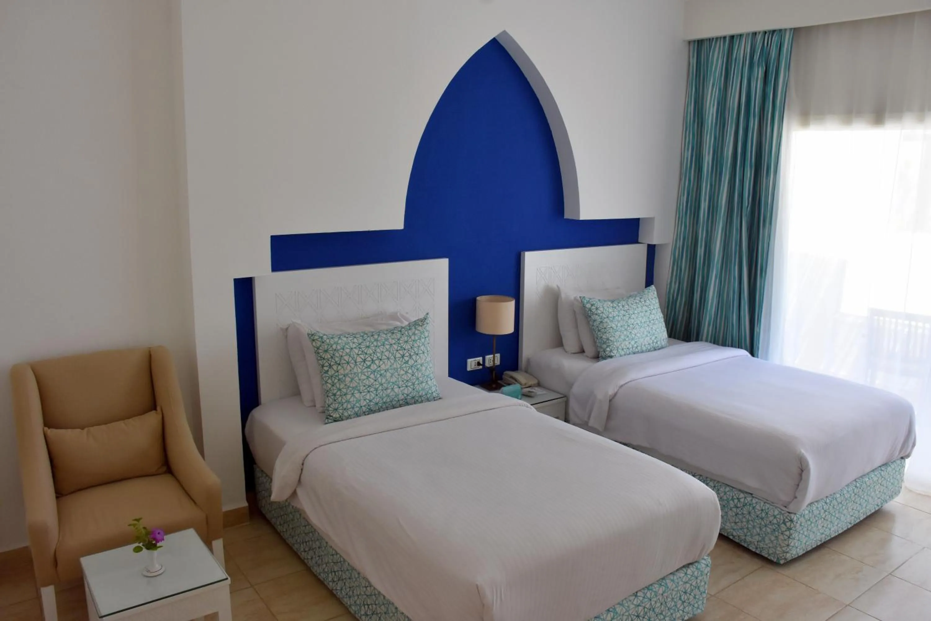 Photo of the whole room, Bed in Sharm Club Beach Resort