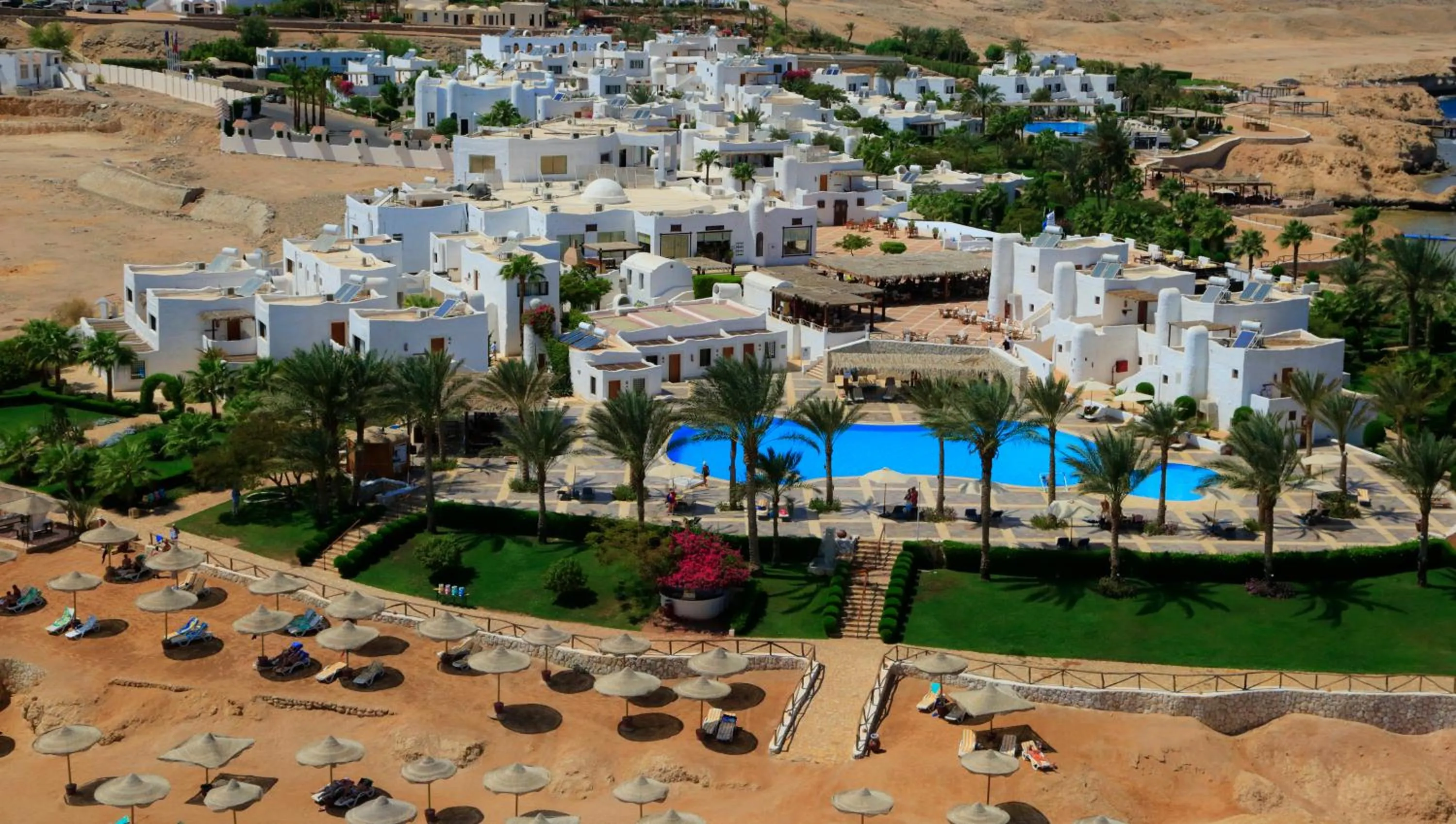 Bird's eye view in Sharm Club Beach Resort