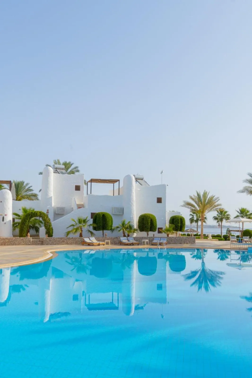 Property building in Sharm Club Beach Resort