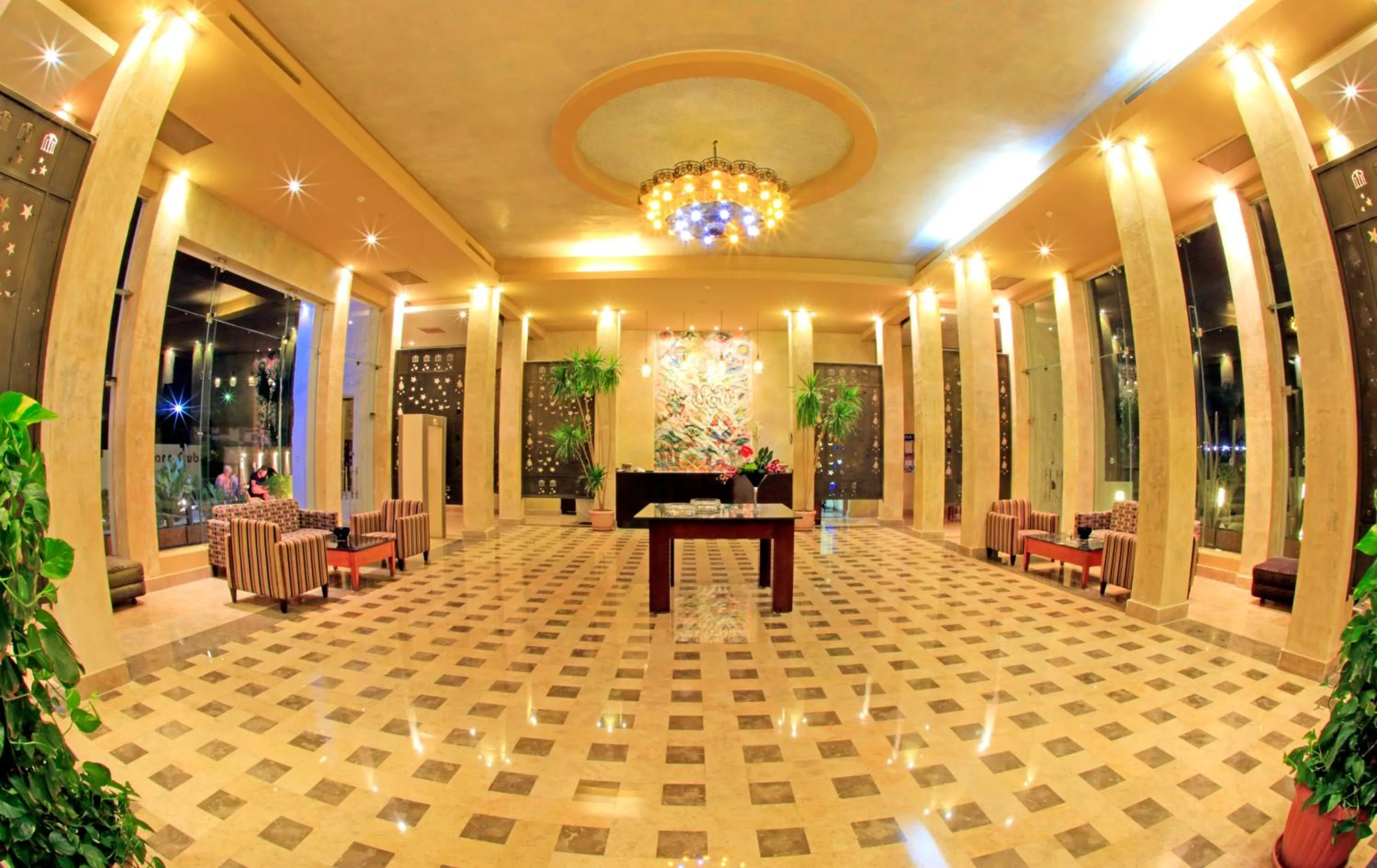 Lobby or reception in Sharm Club Beach Resort