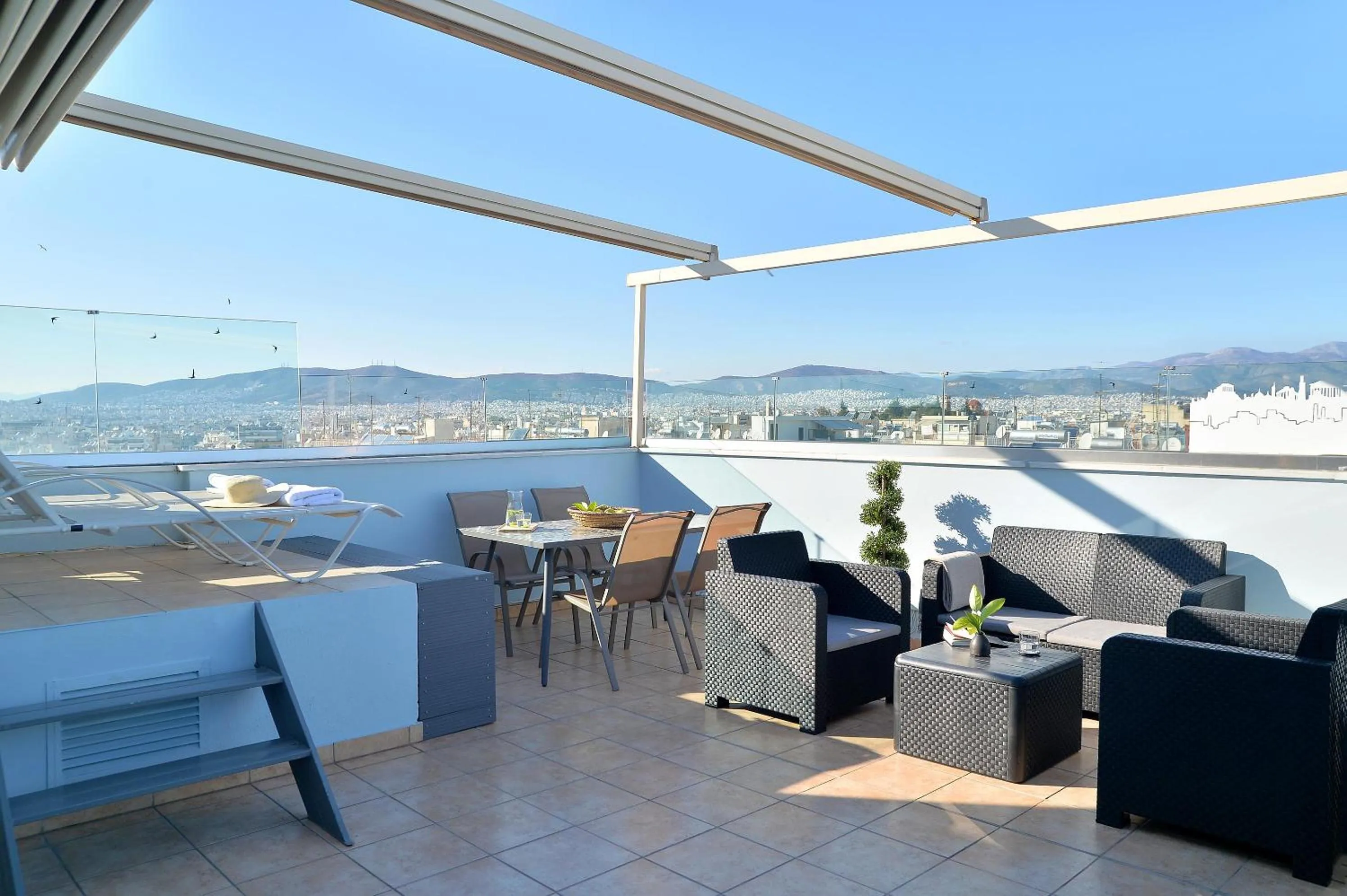 City view in Alekos Apartments 1 - Νetflix & Comfort