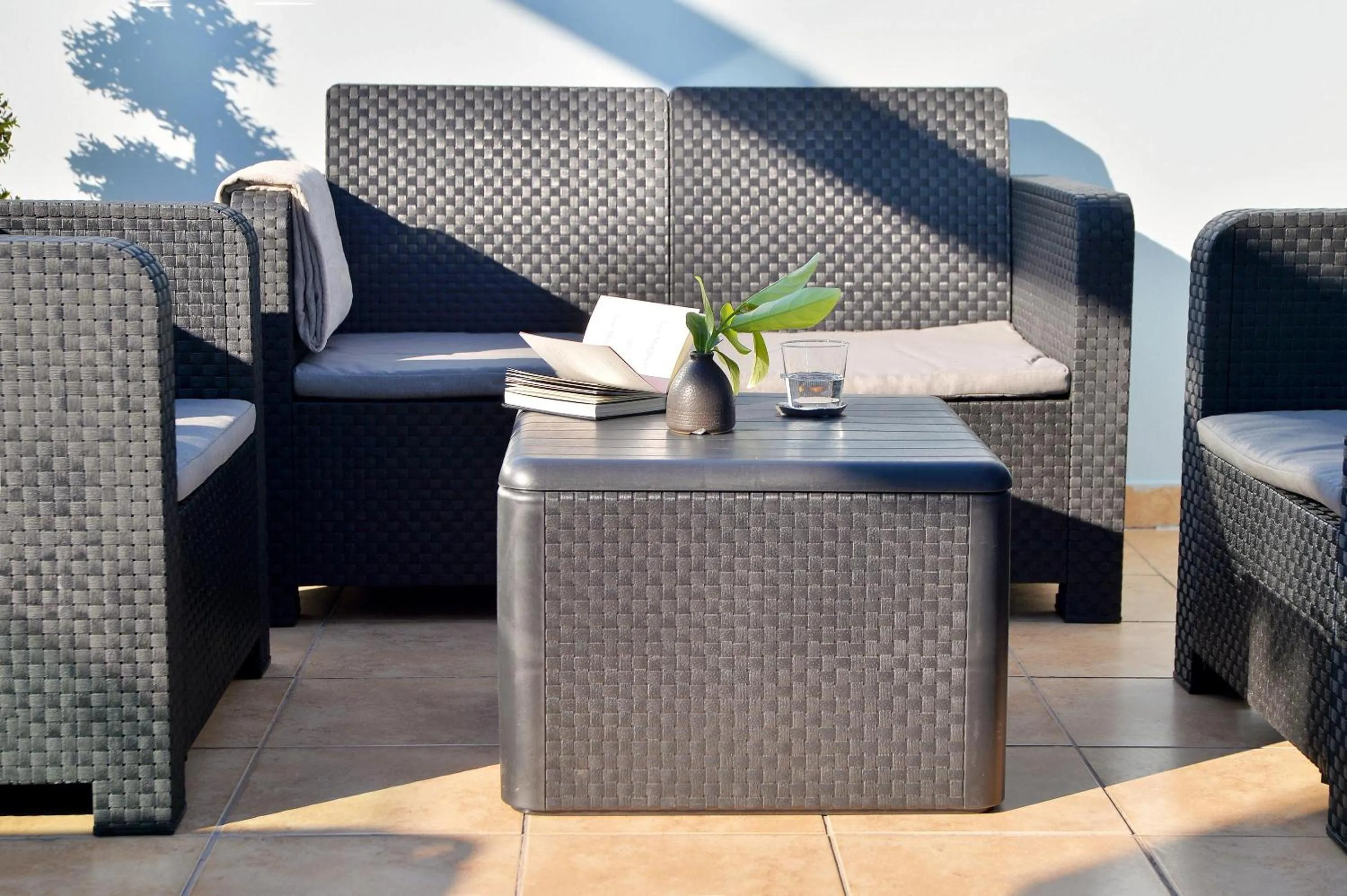 Patio in Alekos Apartments 1 - Νetflix & Comfort