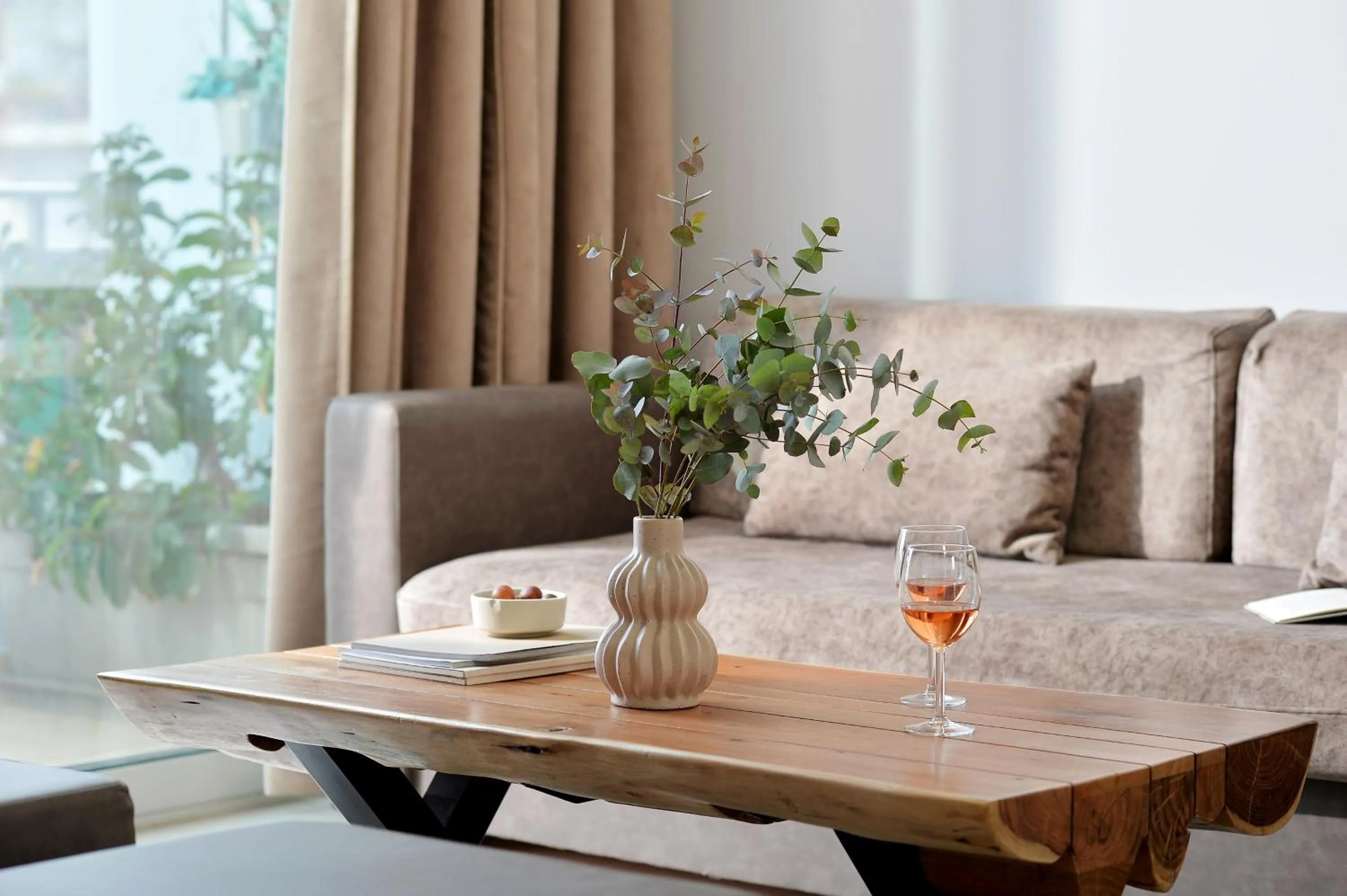 Living room in Alekos Apartments 1 - Νetflix & Comfort