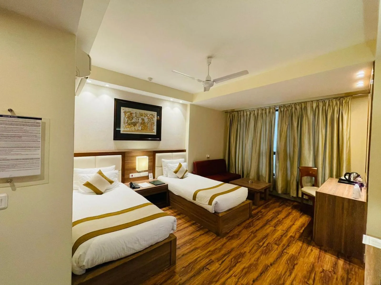 Bed in Sangai Continental (The Boutique Hotel)