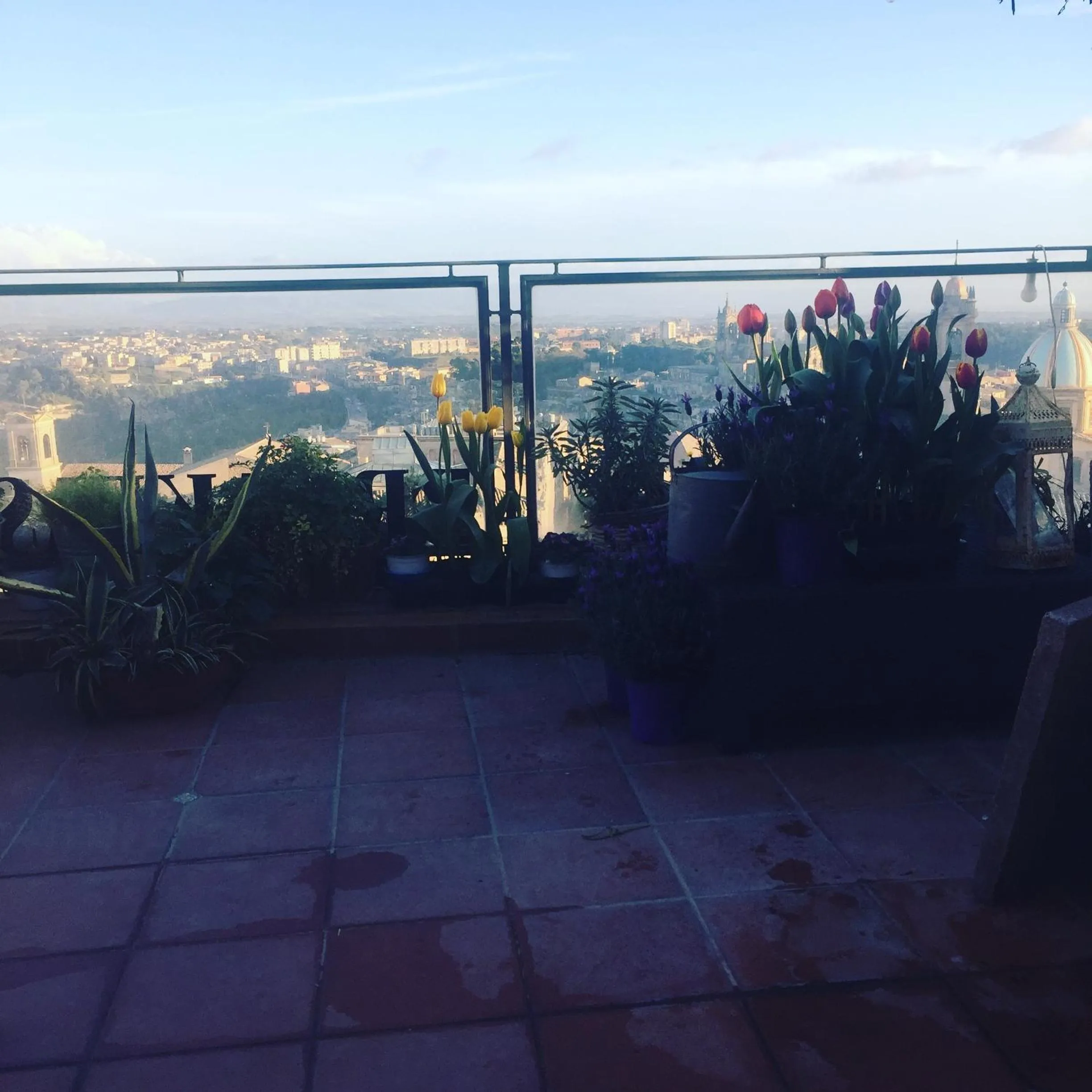 View (from property/room) in Casa tipica siciliana patronale home BedandBreakfast TreMetriSoprailCielo Camere con vista, colazione interna in terrazzo panoramico