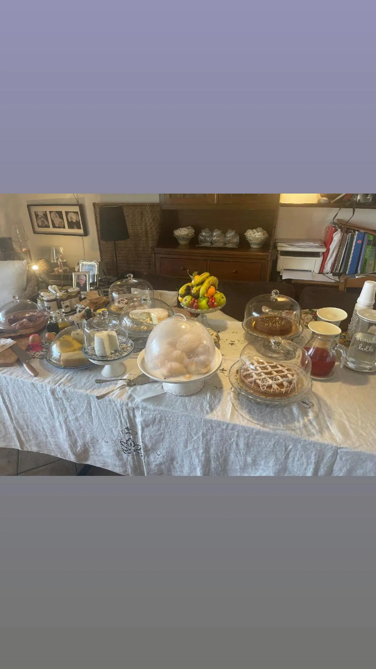 Kitchen or kitchenette in Casa tipica siciliana patronale home BedandBreakfast TreMetriSoprailCielo Camere con vista, colazione interna in terrazzo panoramico