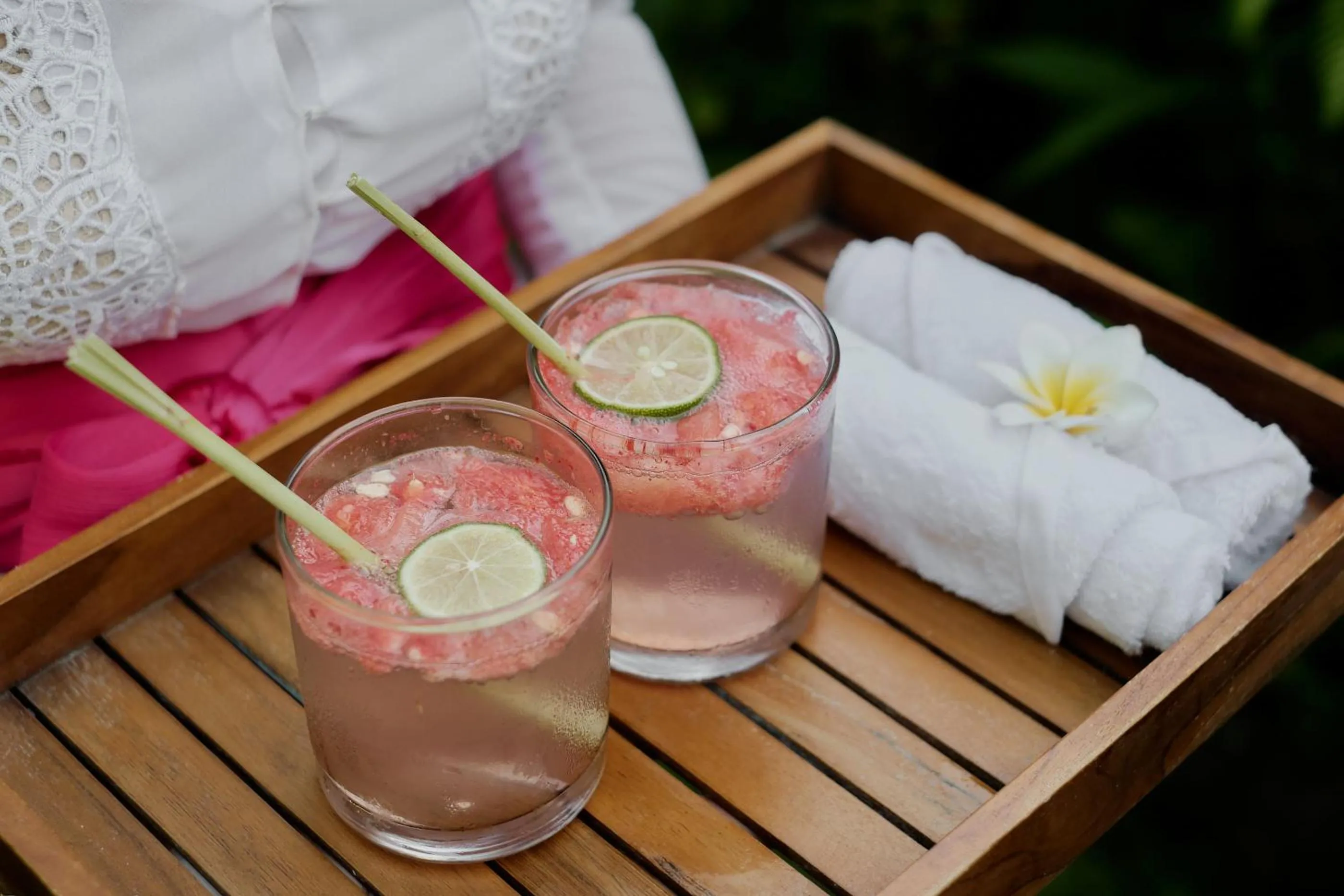 Drinks in Pratiwi Ubud Villa