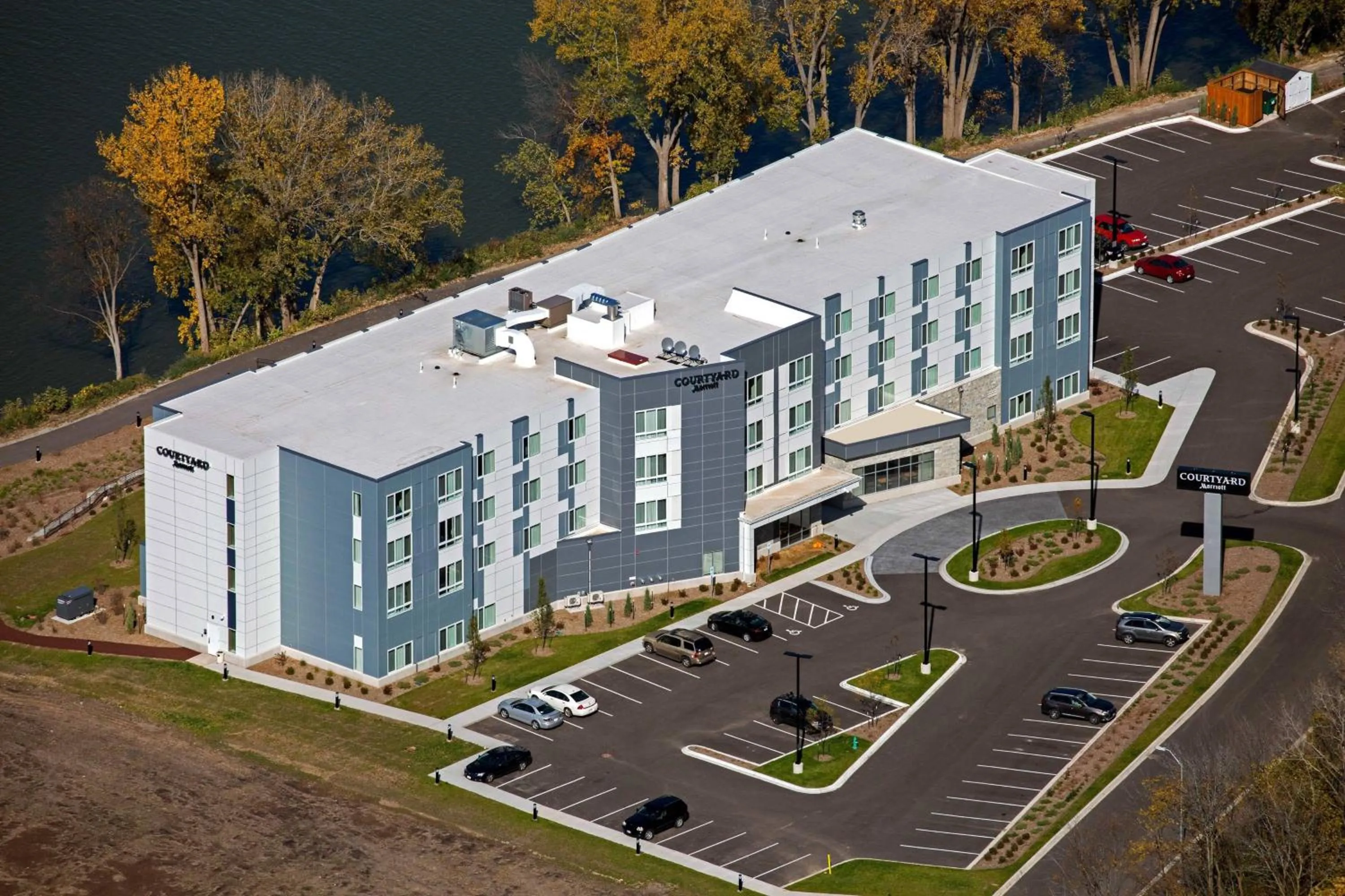 Property building in Courtyard by Marriott Appleton Riverfront