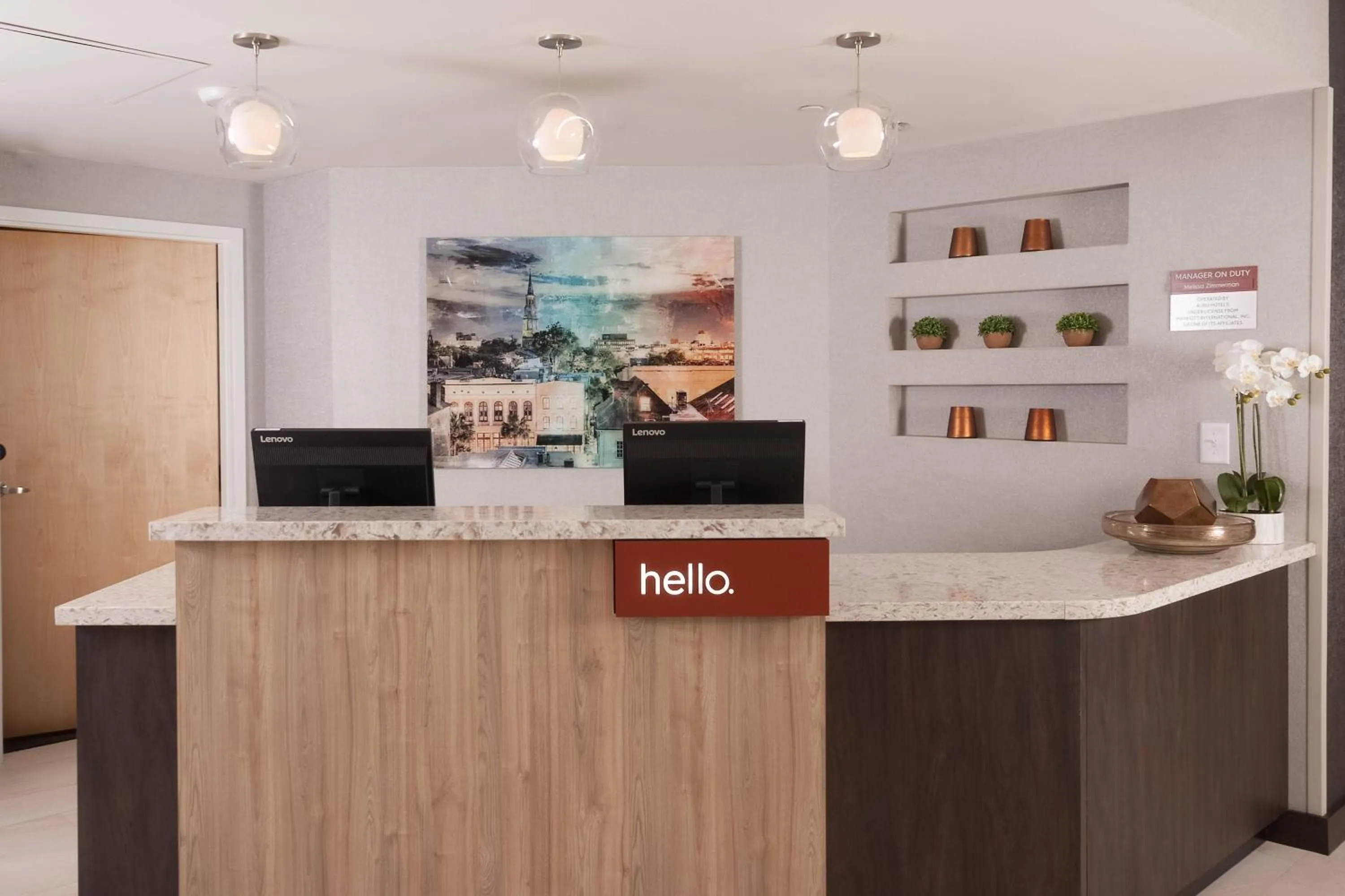 Lobby or reception in TownePlace Suites by Marriott Charleston Airport/Convention Center