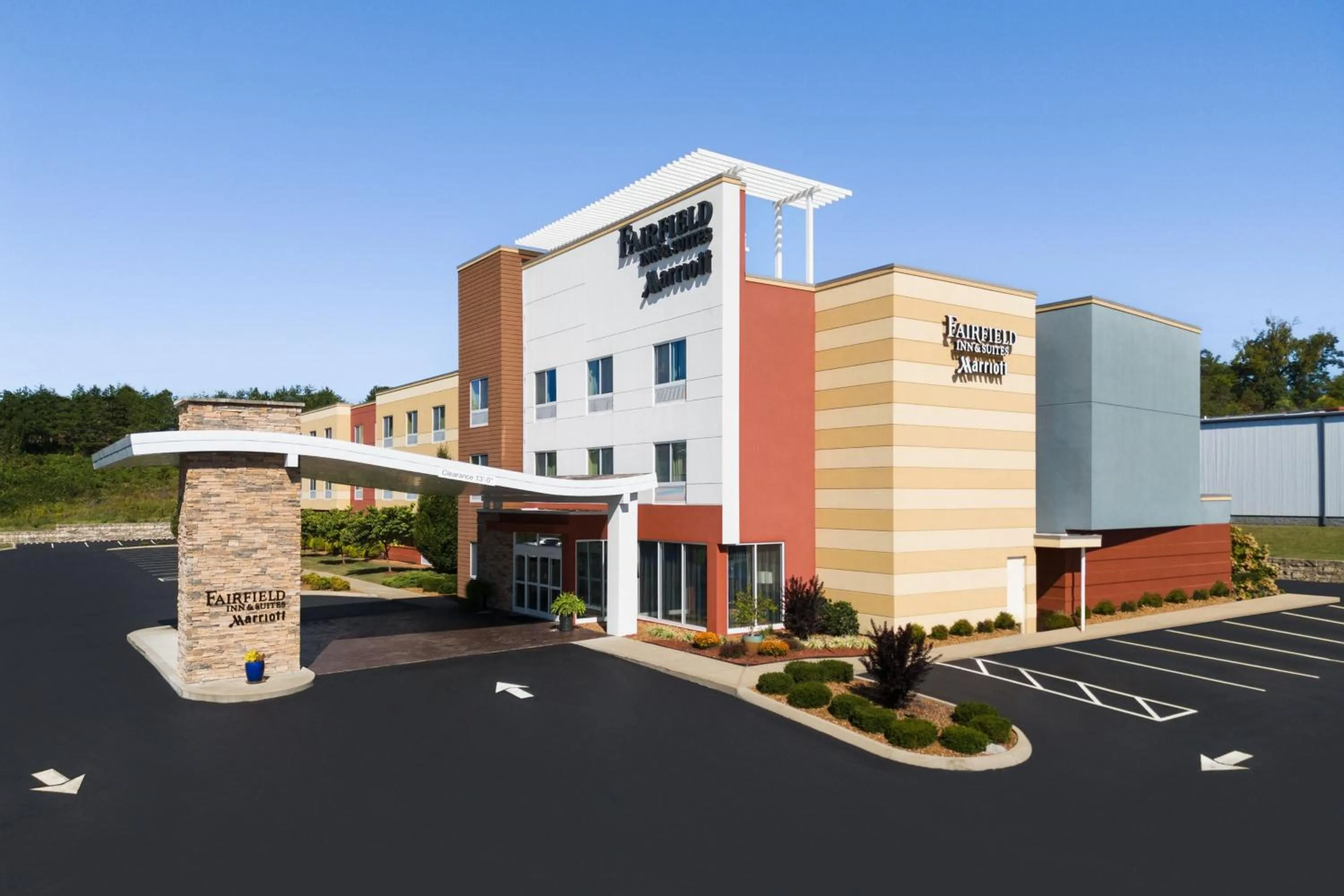 Property building in Fairfield Inn & Suites by Marriott London
