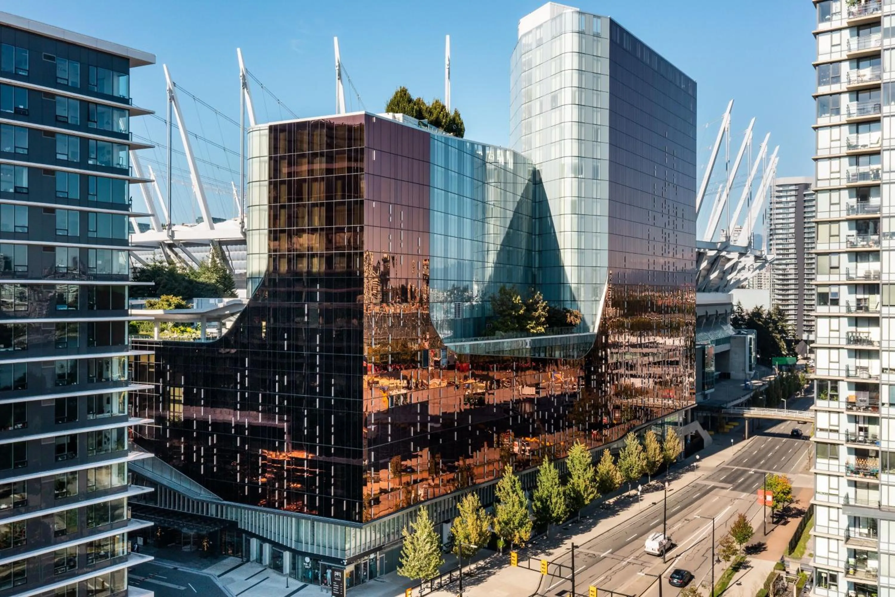 View (from property/room) in JW Marriott Parq Vancouver