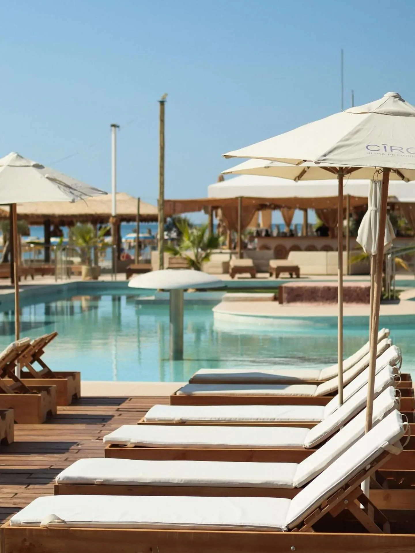 Swimming pool in Argisht Partez Hotel ALL INCLUSIVE & BEACH BAR REBLS