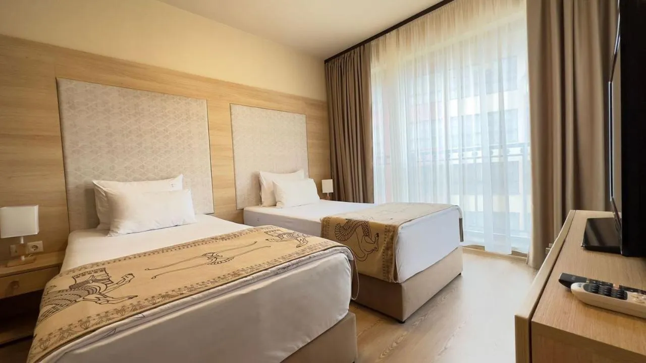 Photo of the whole room, Bed in Argisht Partez Hotel ALL INCLUSIVE & BEACH BAR REBLS