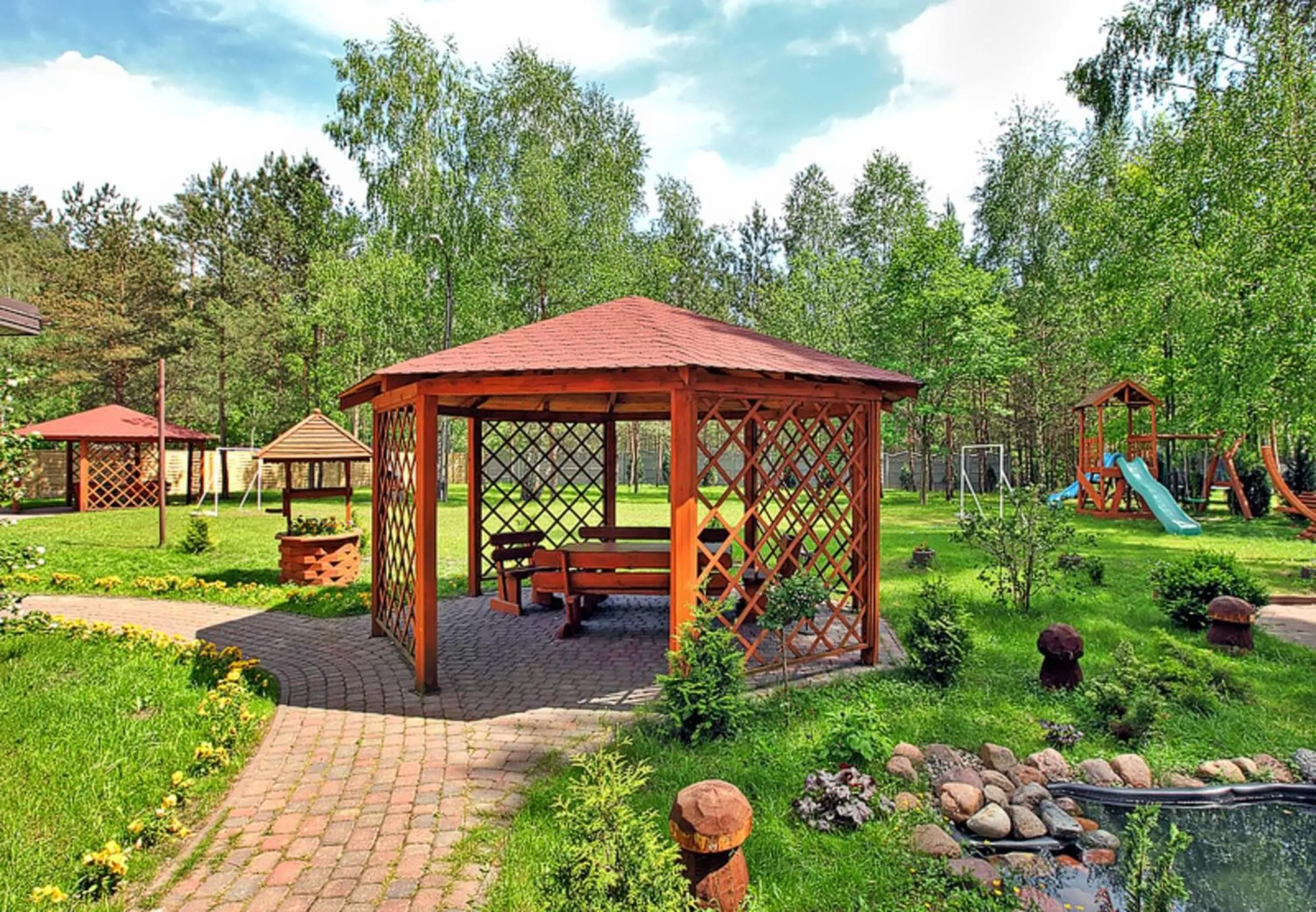 Garden in Hotel Best Inn Bydgoszcz S5