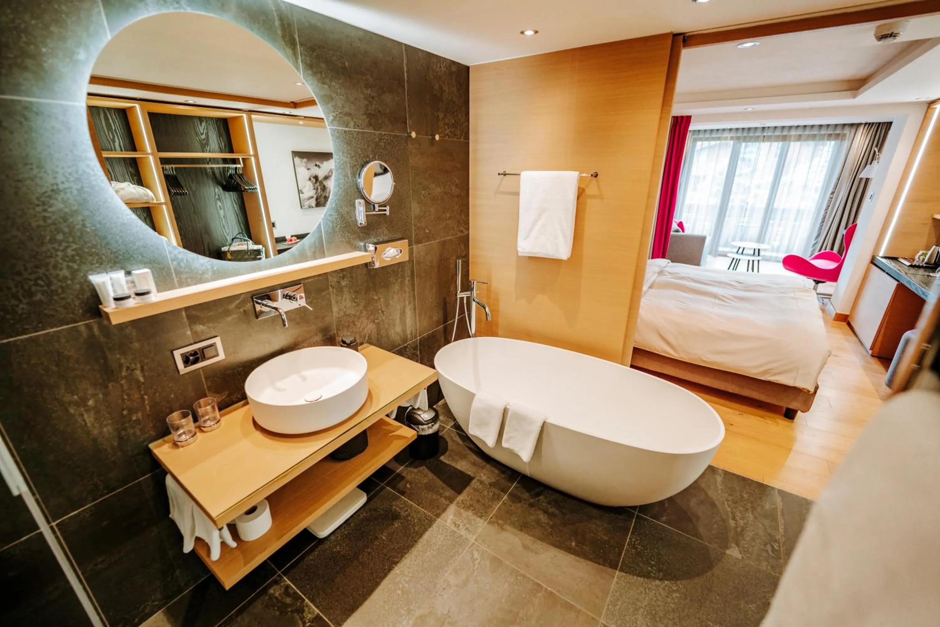 Bed in Hotel Eden Wellness