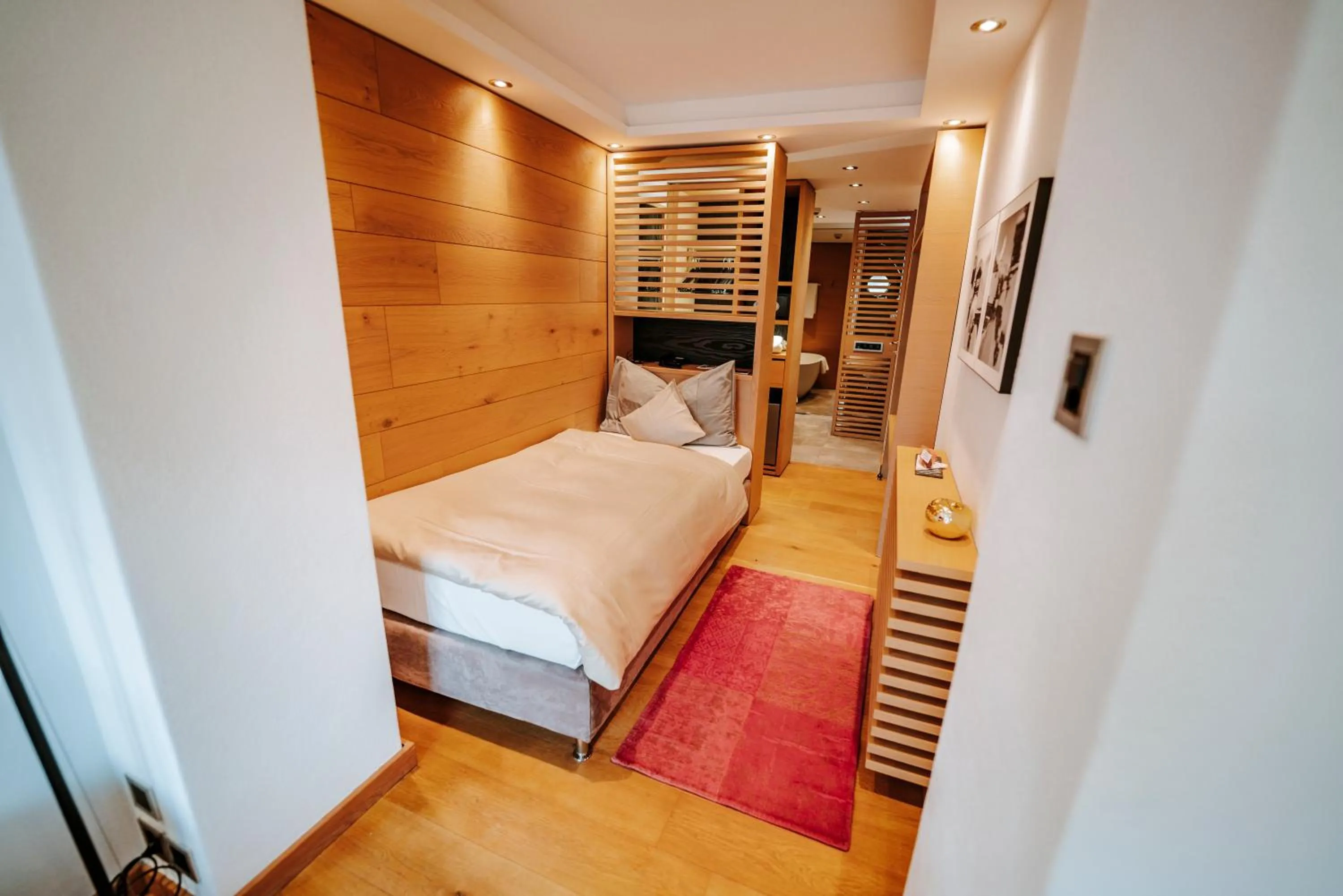 Bed in Hotel Eden Wellness