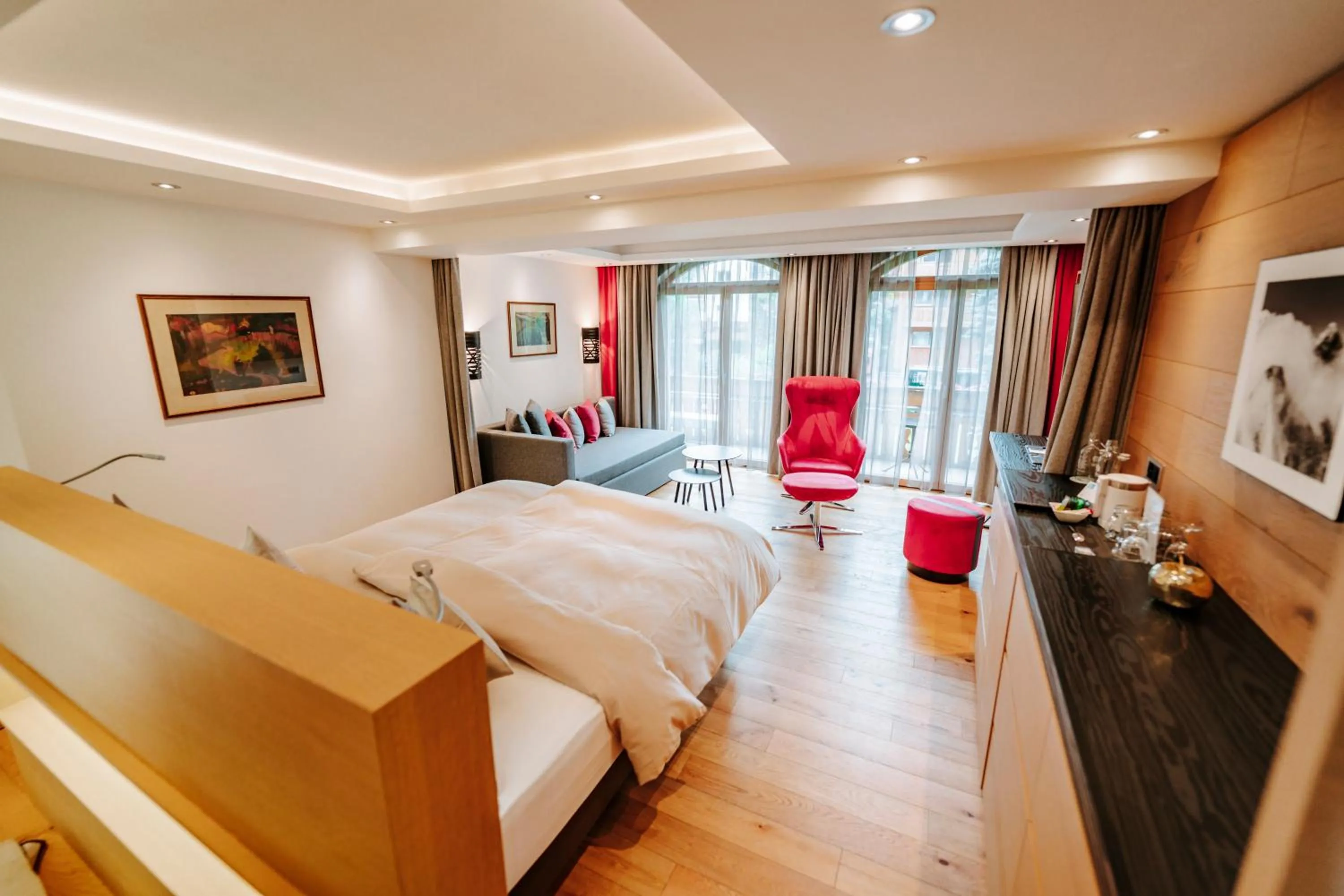 Bed in Hotel Eden Wellness