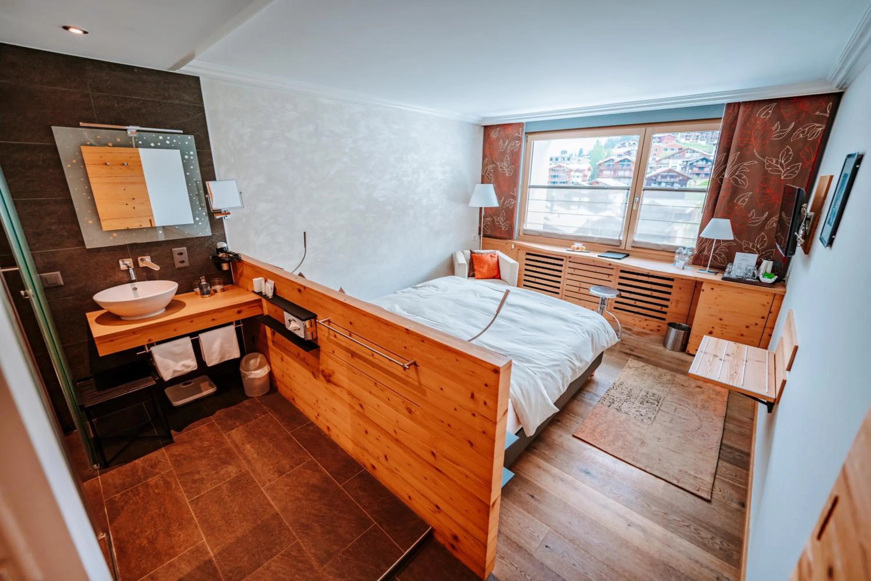 Bed in Hotel Eden Wellness