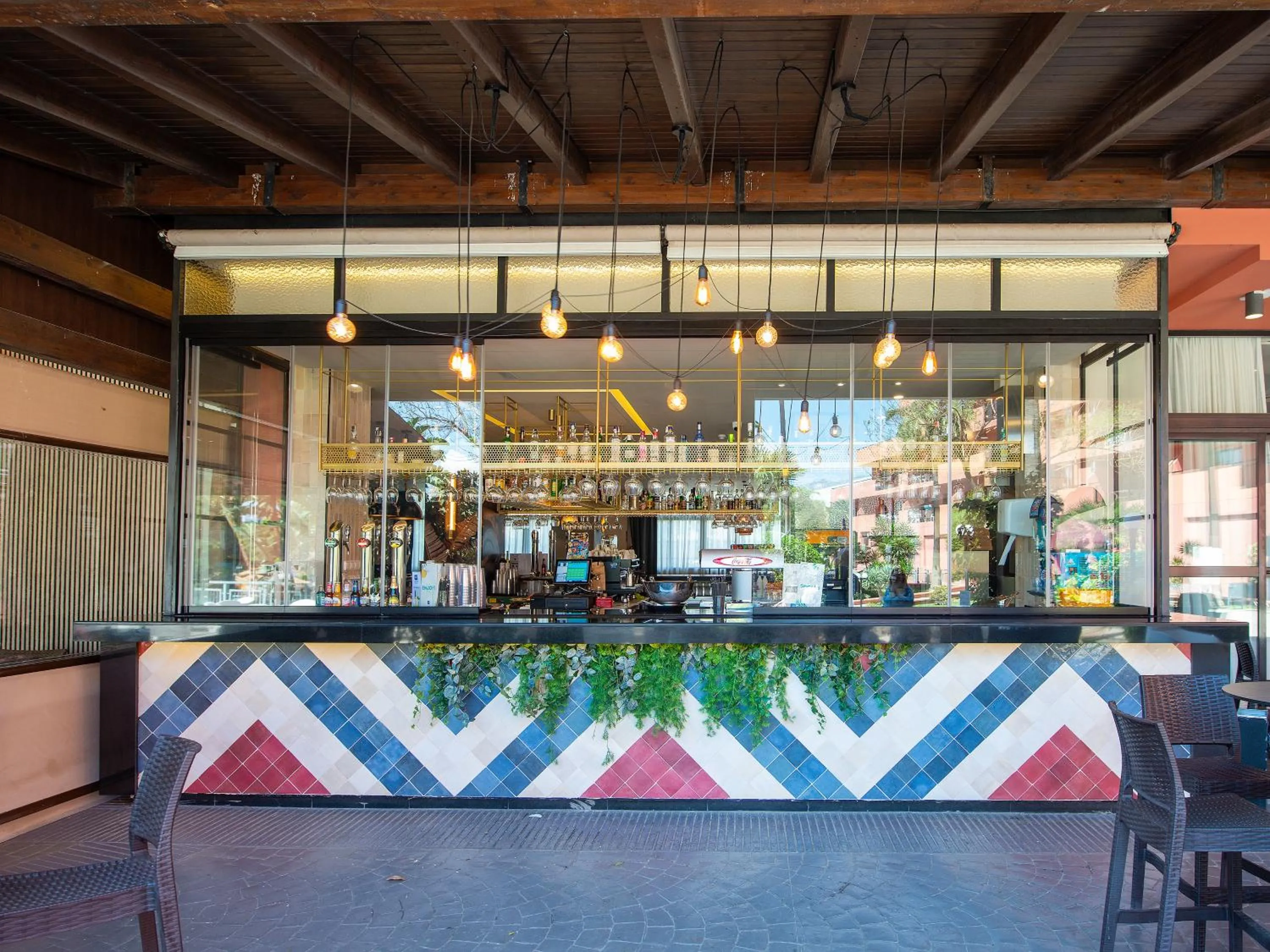 Lounge or bar in Fuengirola Beach Apartamentos Turísticos