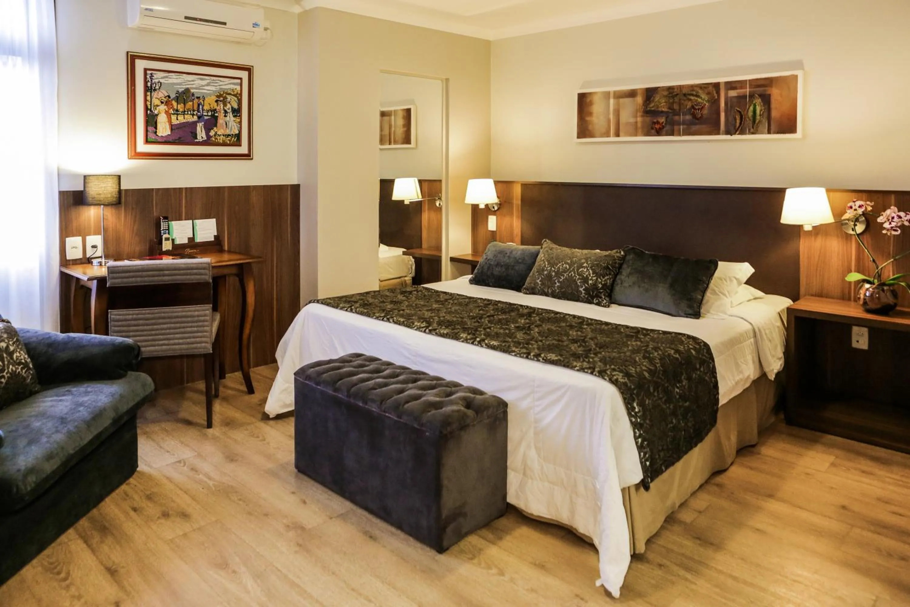 Bedroom, Bed in Bavaria Sport Hotel