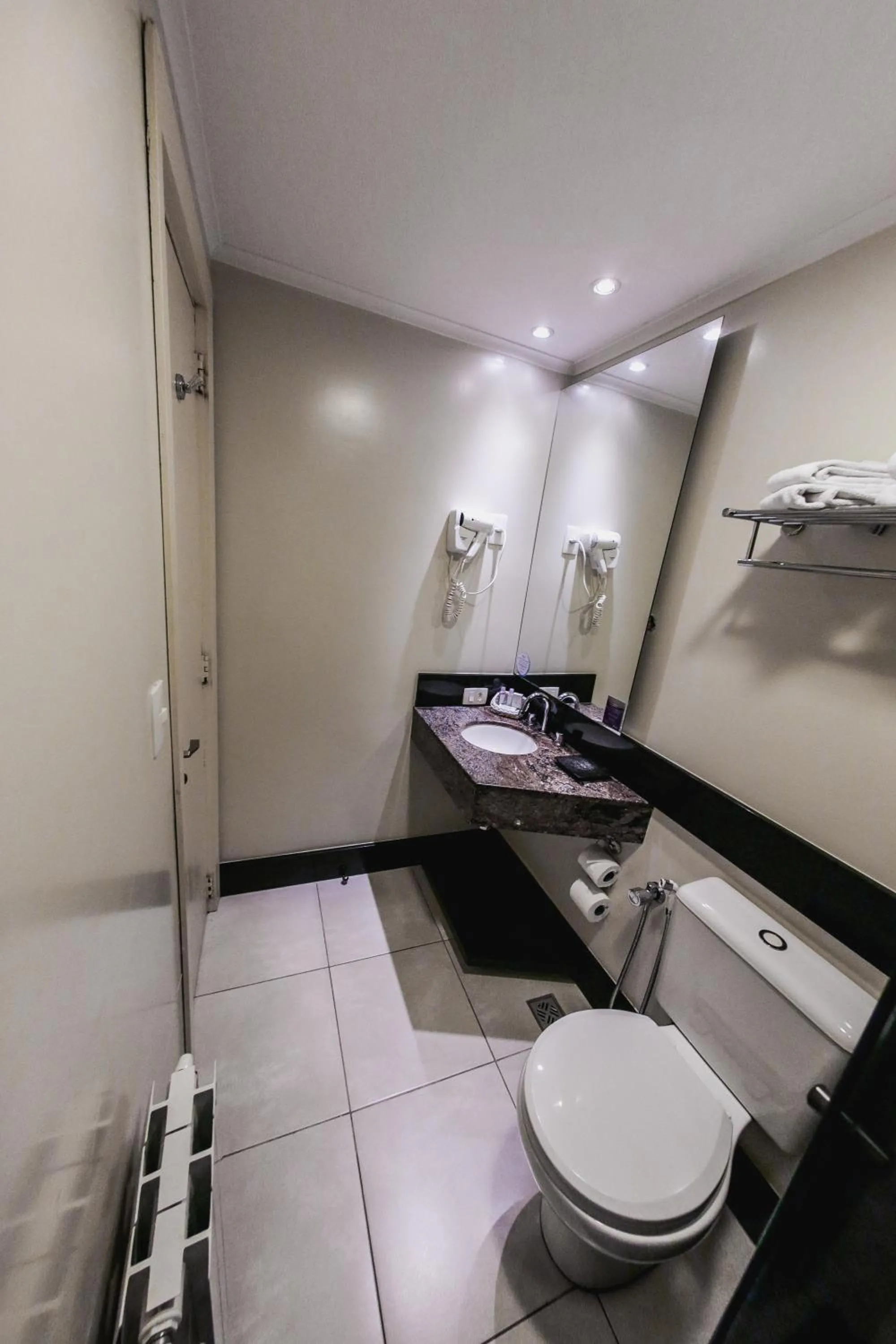 Bathroom in Bavaria Sport Hotel