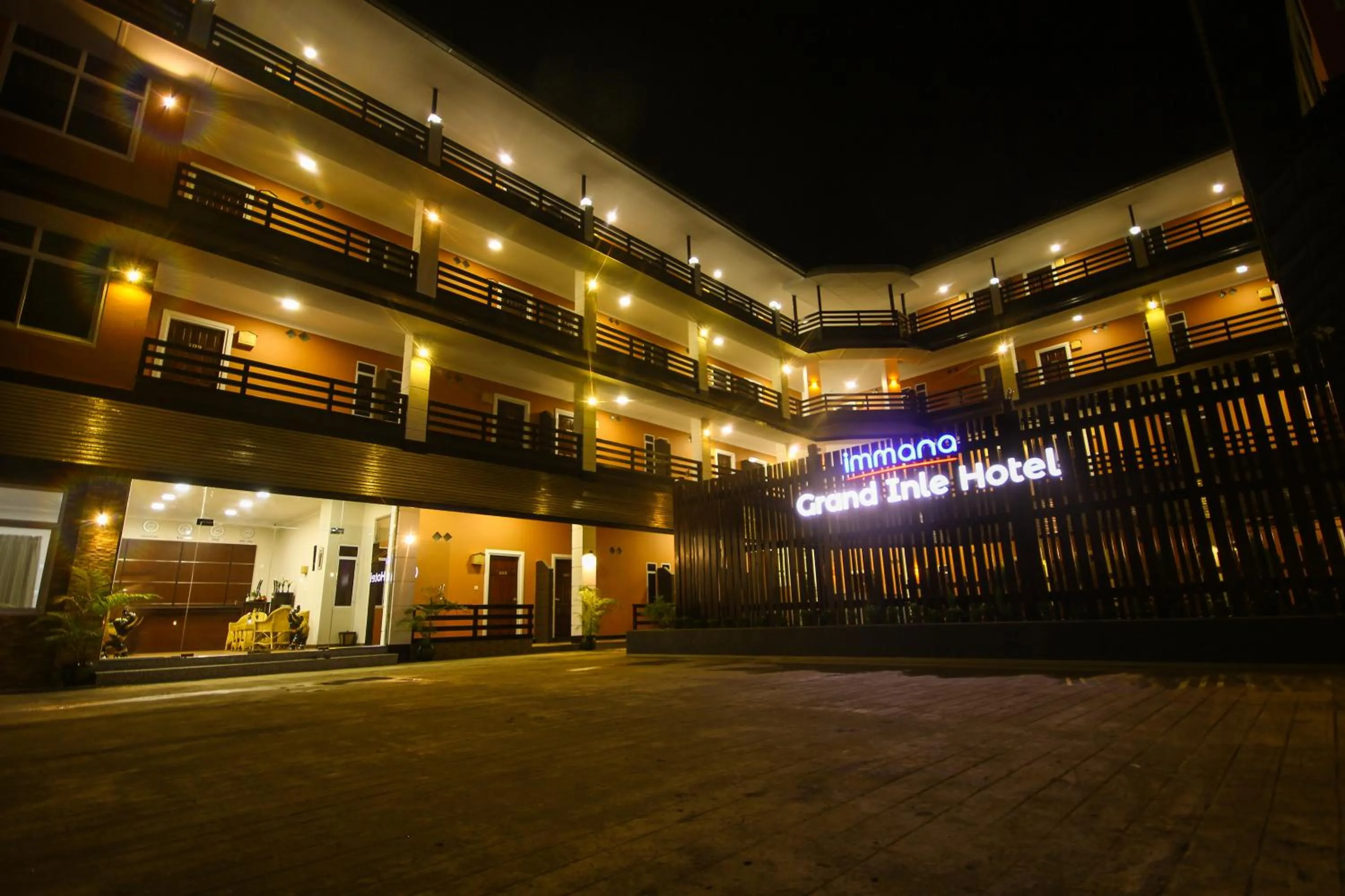 Property building in Immana Grand Inle Hotel
