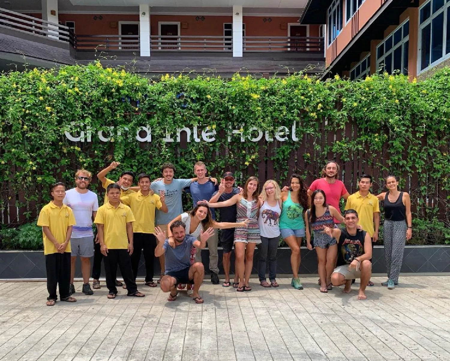 People in Immana Grand Inle Hotel