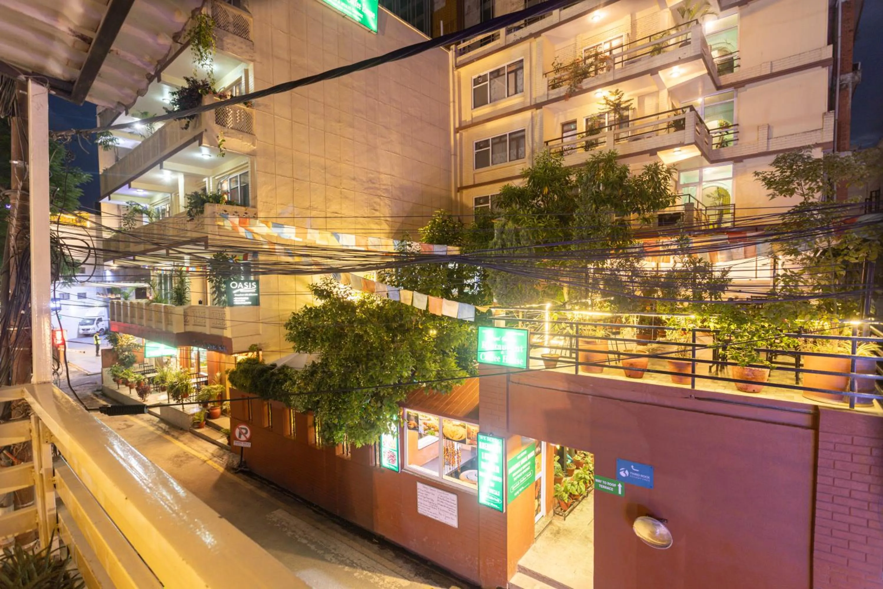 Property building in Oasis Kathmandu Hotel