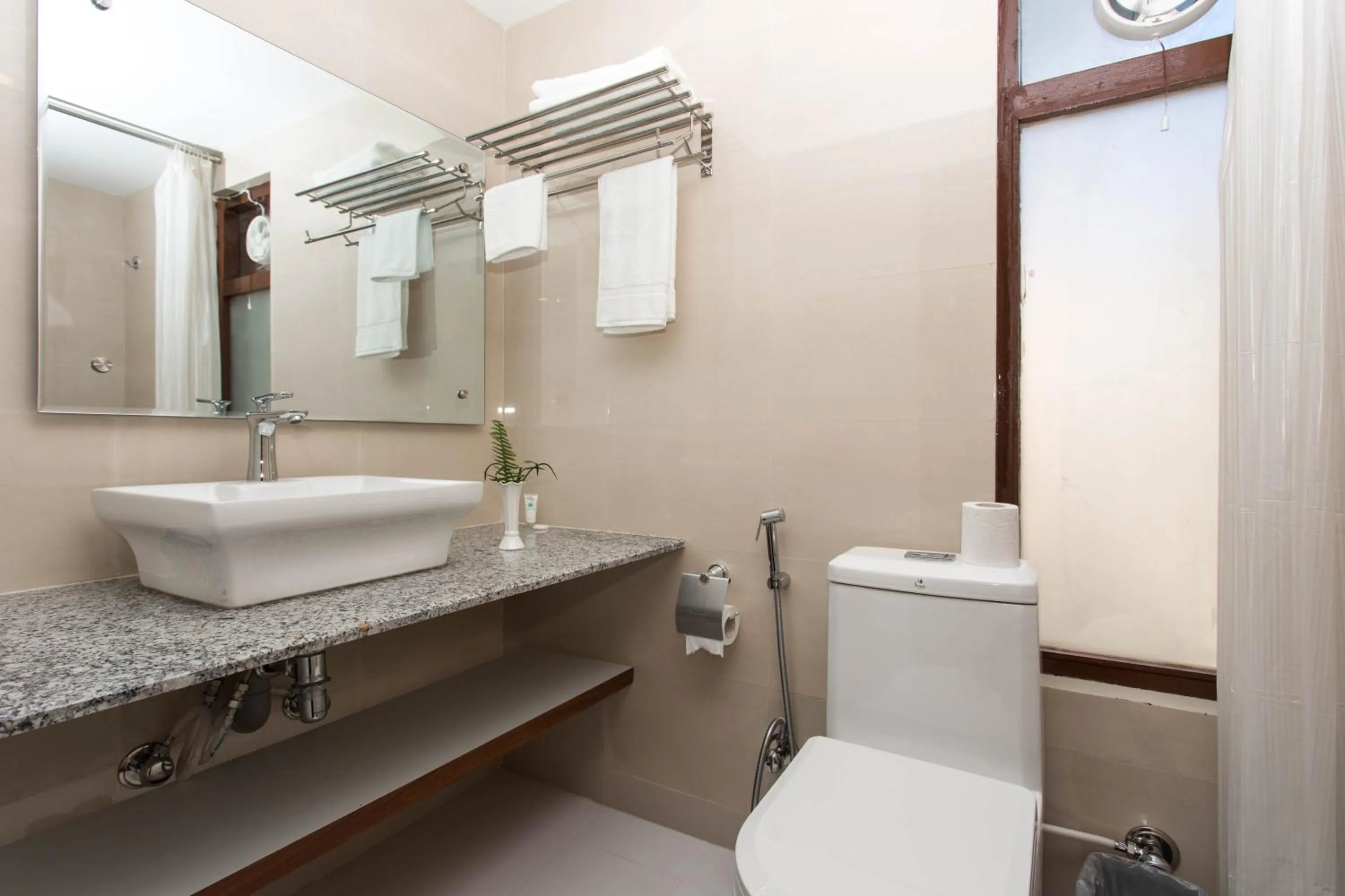 Bathroom in Oasis Kathmandu Hotel