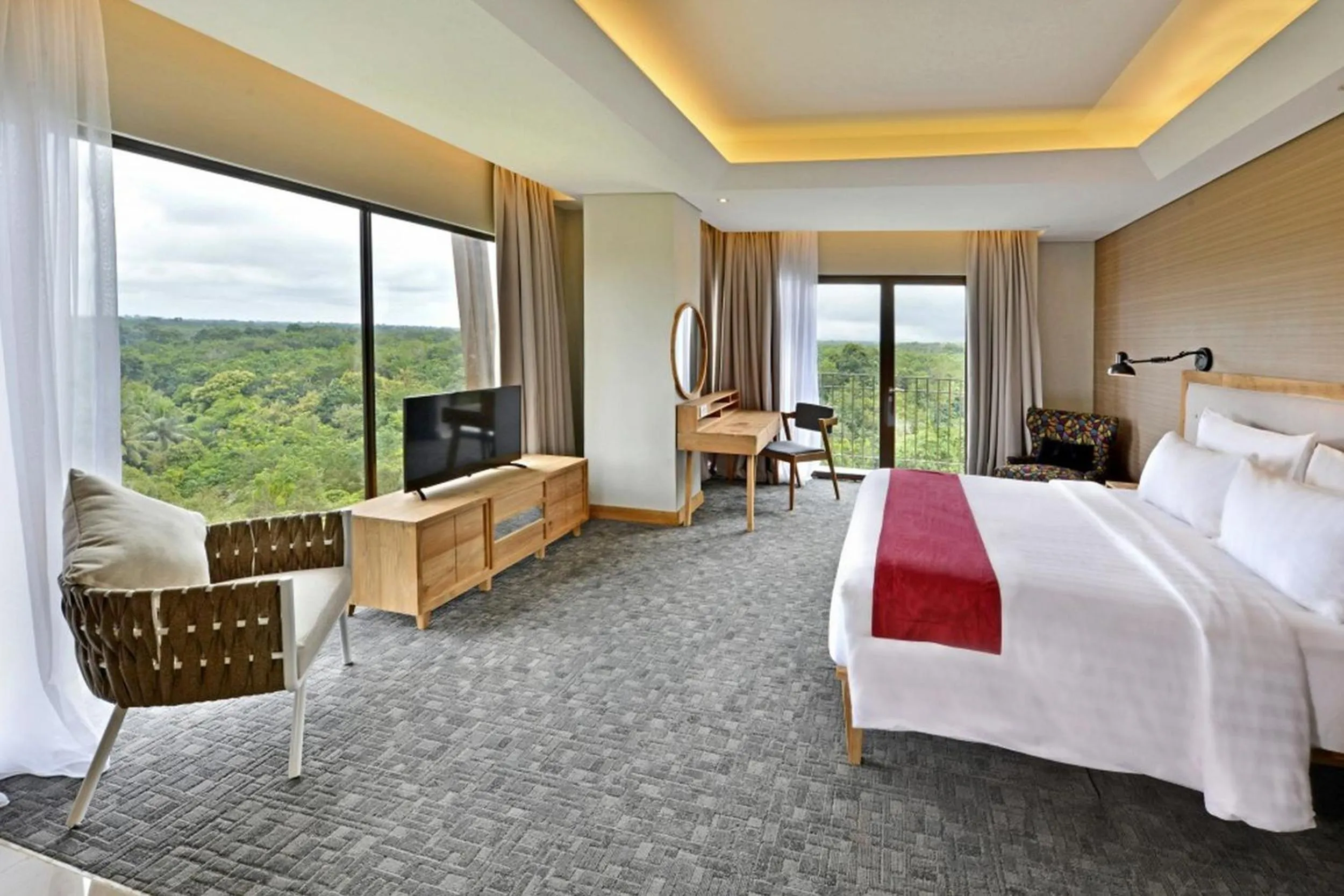 Bed in Famvida Hotel Lubuklinggau