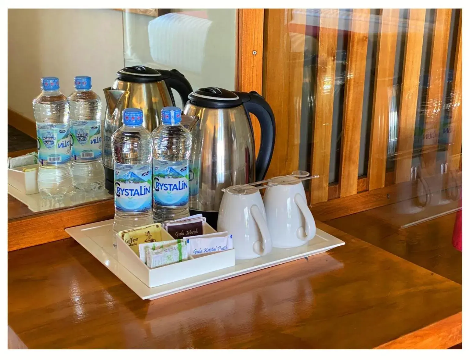 Deluxe Twin Room in Famvida Hotel Lubuklinggau Deluxe Twin Room in Famvida Hotel Lubuklinggau