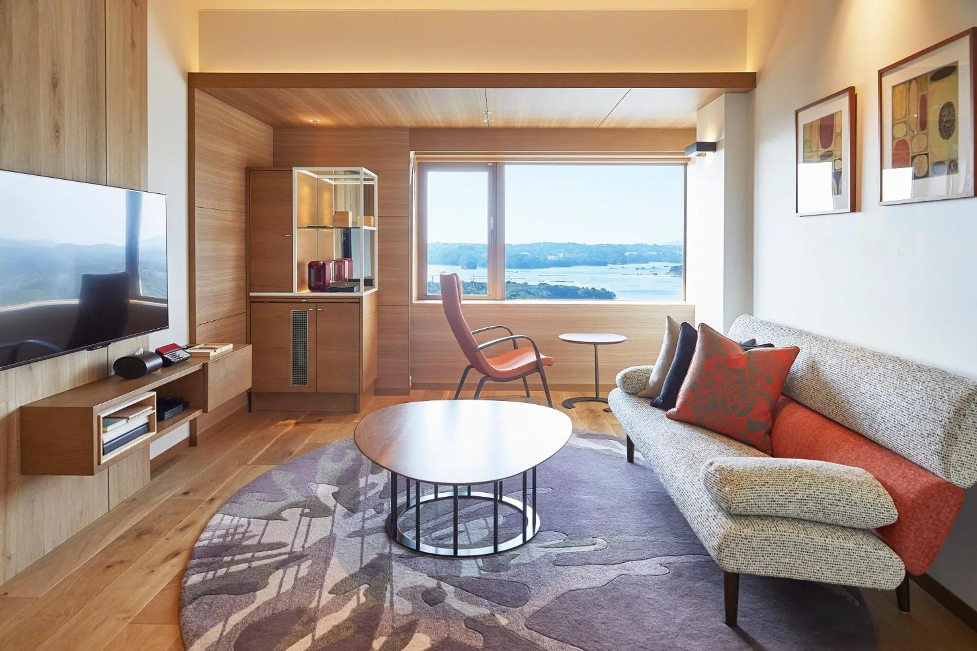 Living room in Shima Kanko Hotel The Classic