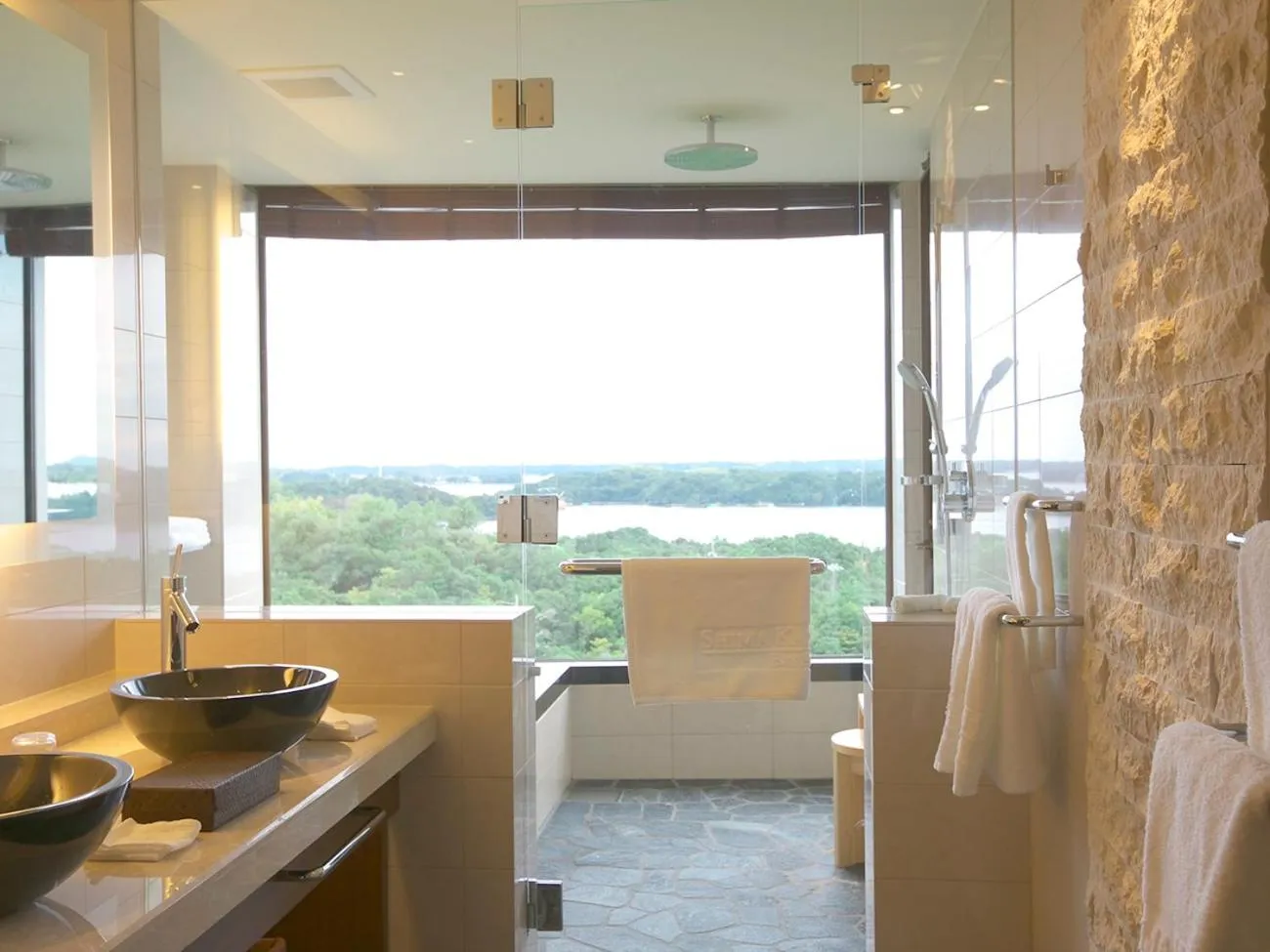 Bathroom in Shima Kanko Hotel The Bay Suites