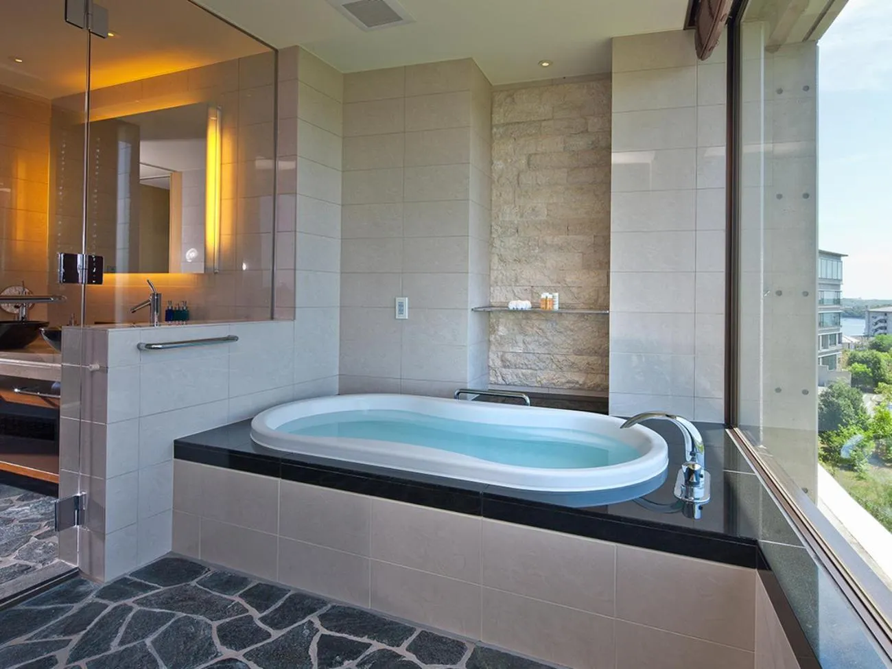 Bathroom in Shima Kanko Hotel The Bay Suites