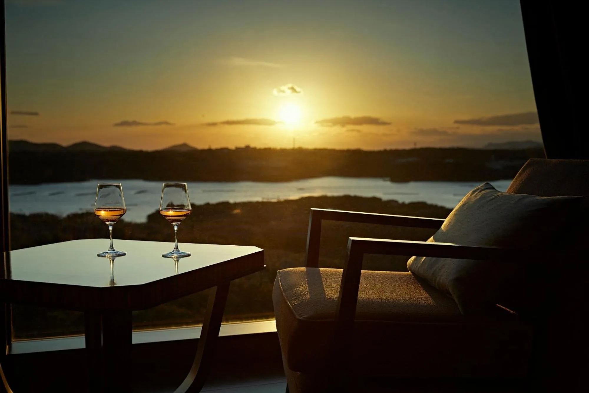 Sunset in Shima Kanko Hotel The Bay Suites