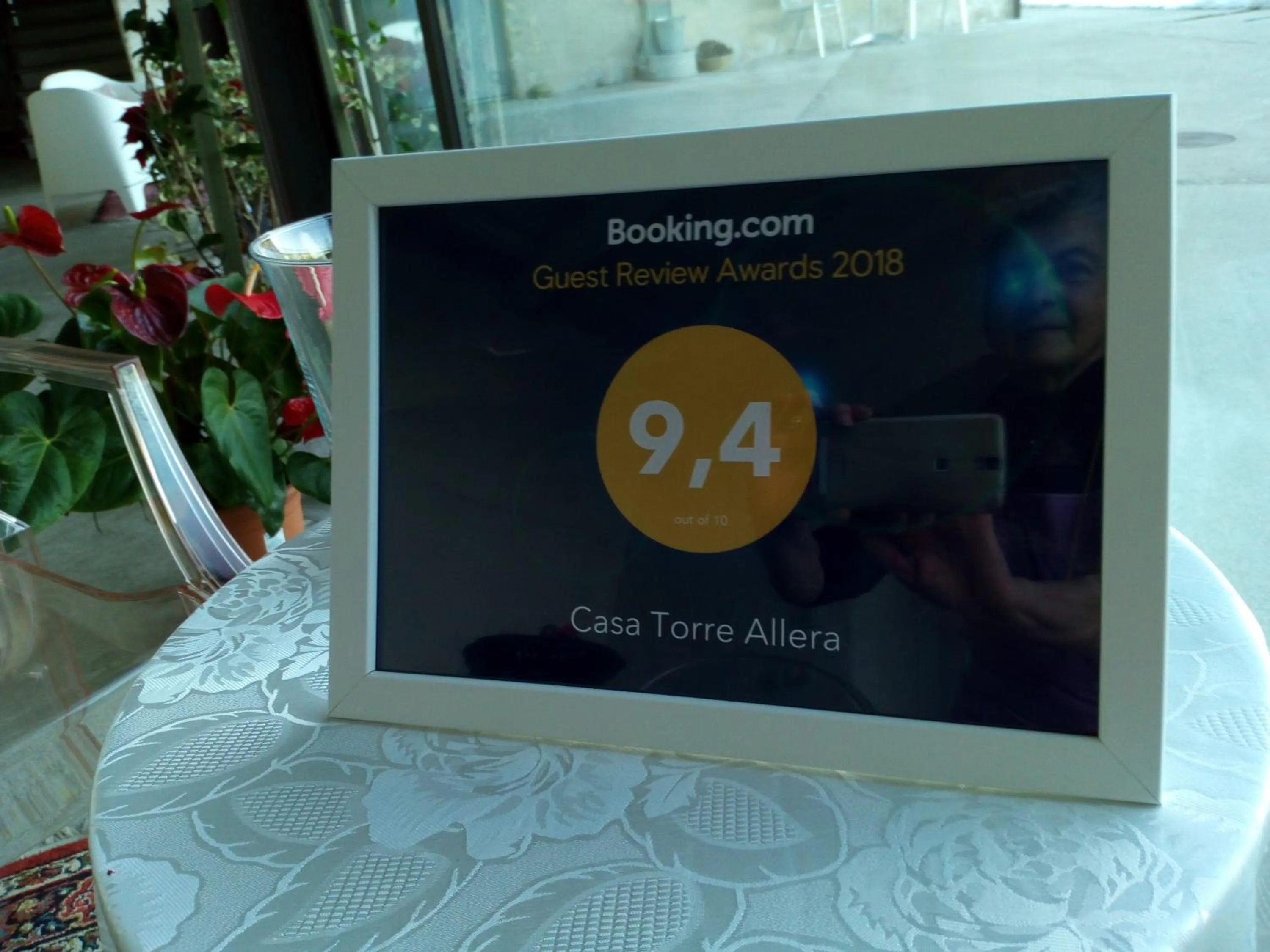 Certificate/Award in Casa Torre Allera