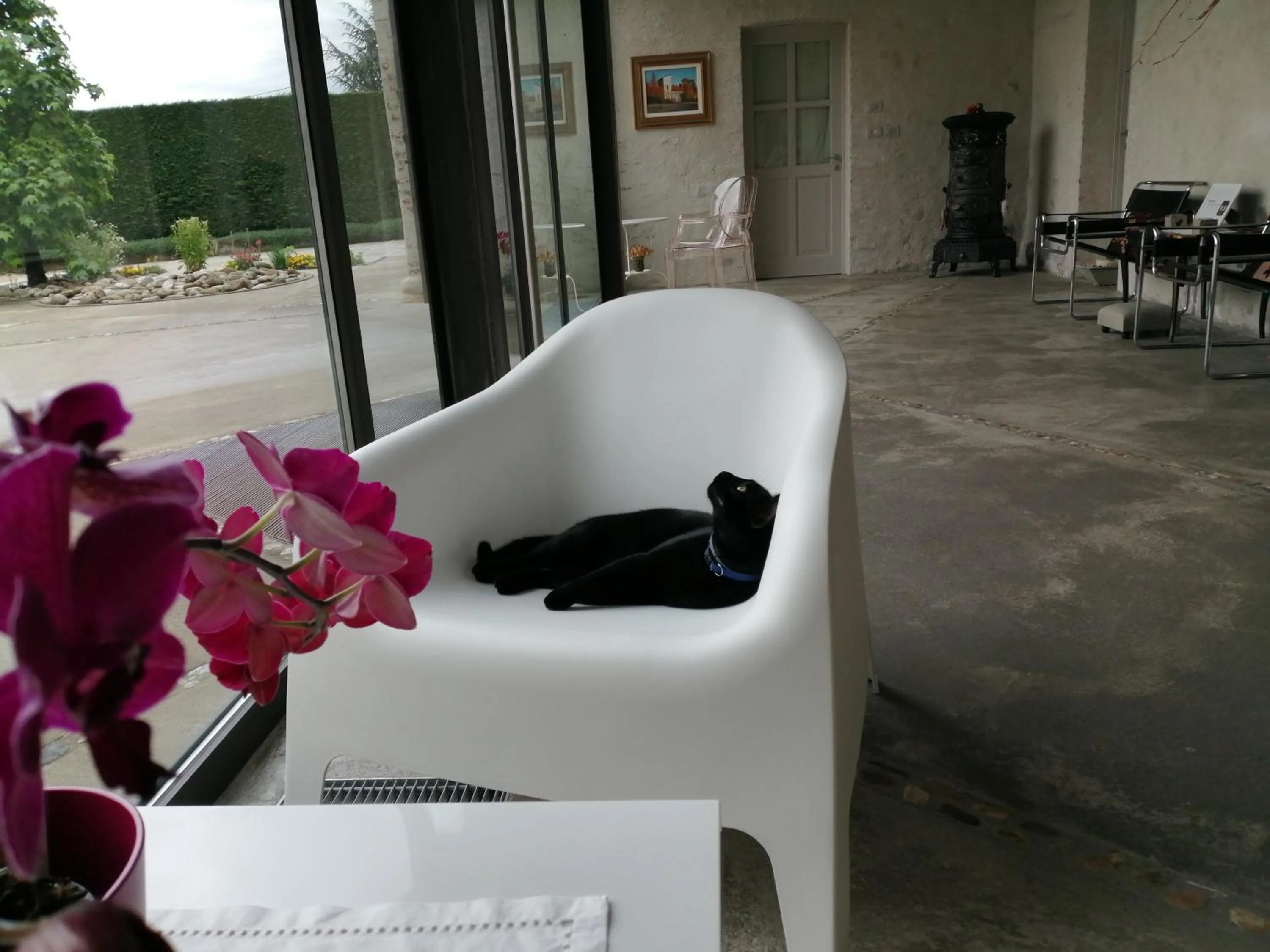 Living room in Casa Torre Allera