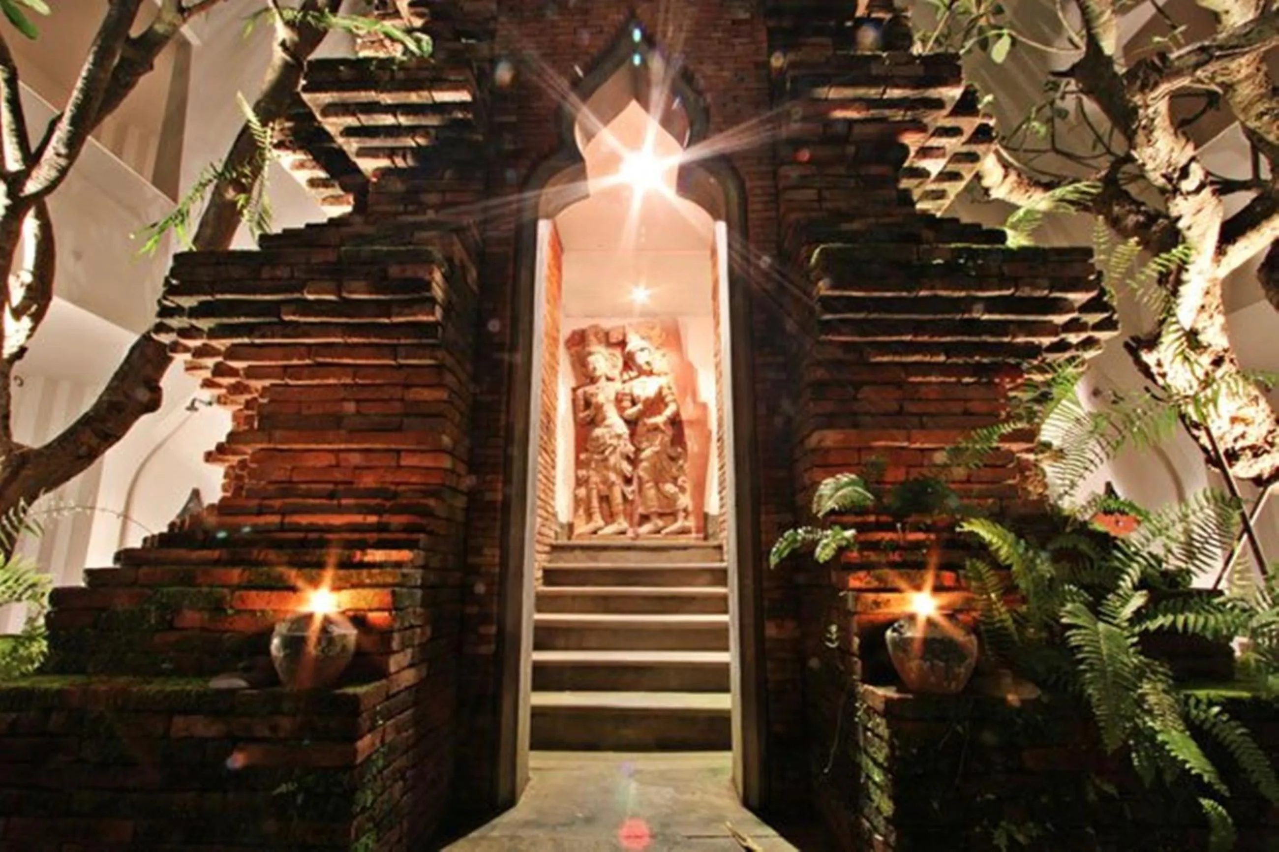 Decorative detail in Gudi Boutique Hotel