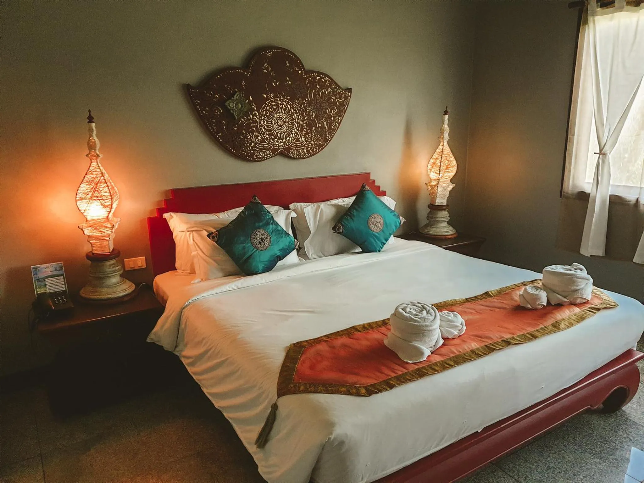 Bed in Gudi Boutique Hotel
