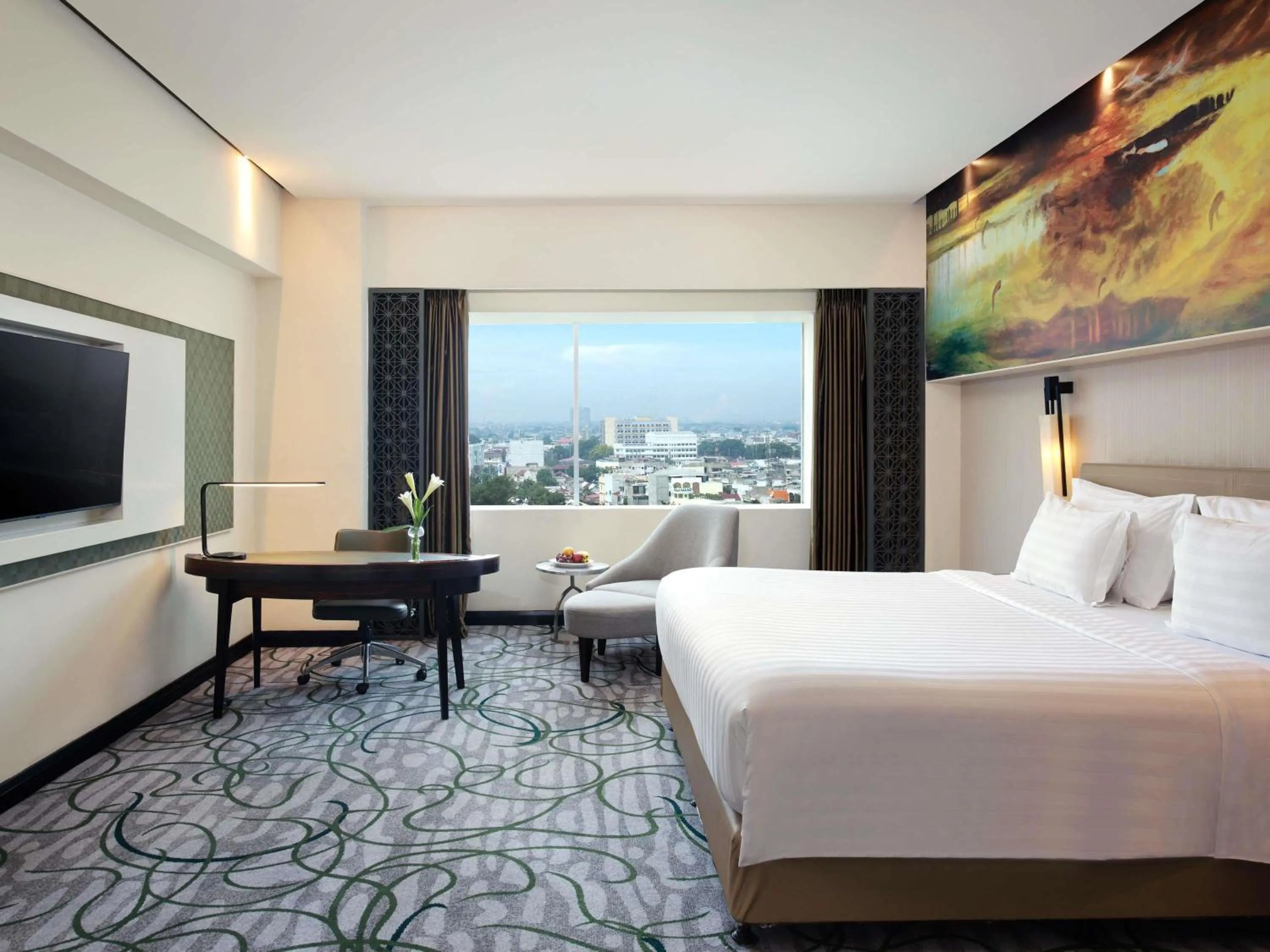 Bedroom, Bed in Grand Mercure Medan Angkasa