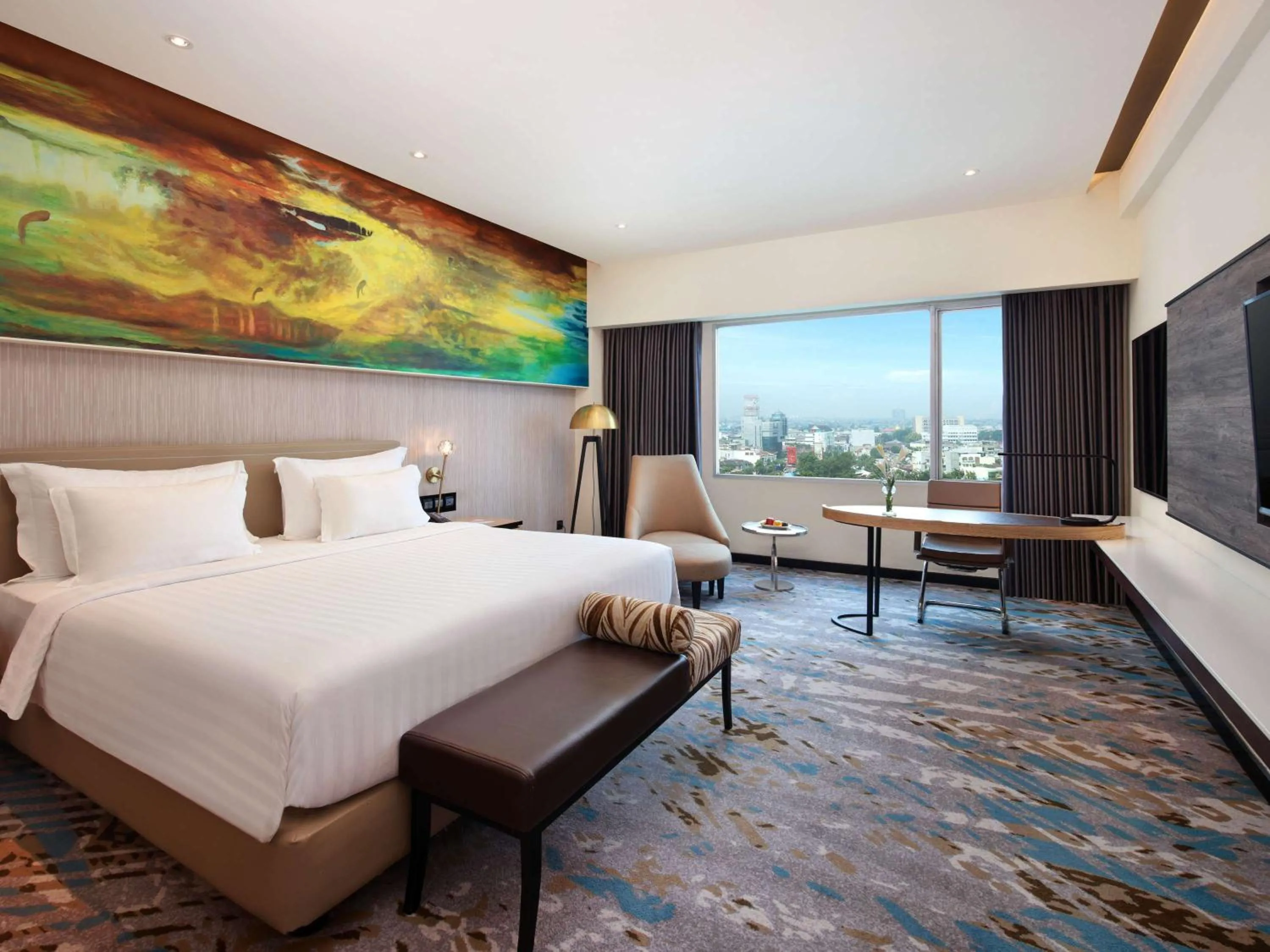 Bedroom, Bed in Grand Mercure Medan Angkasa