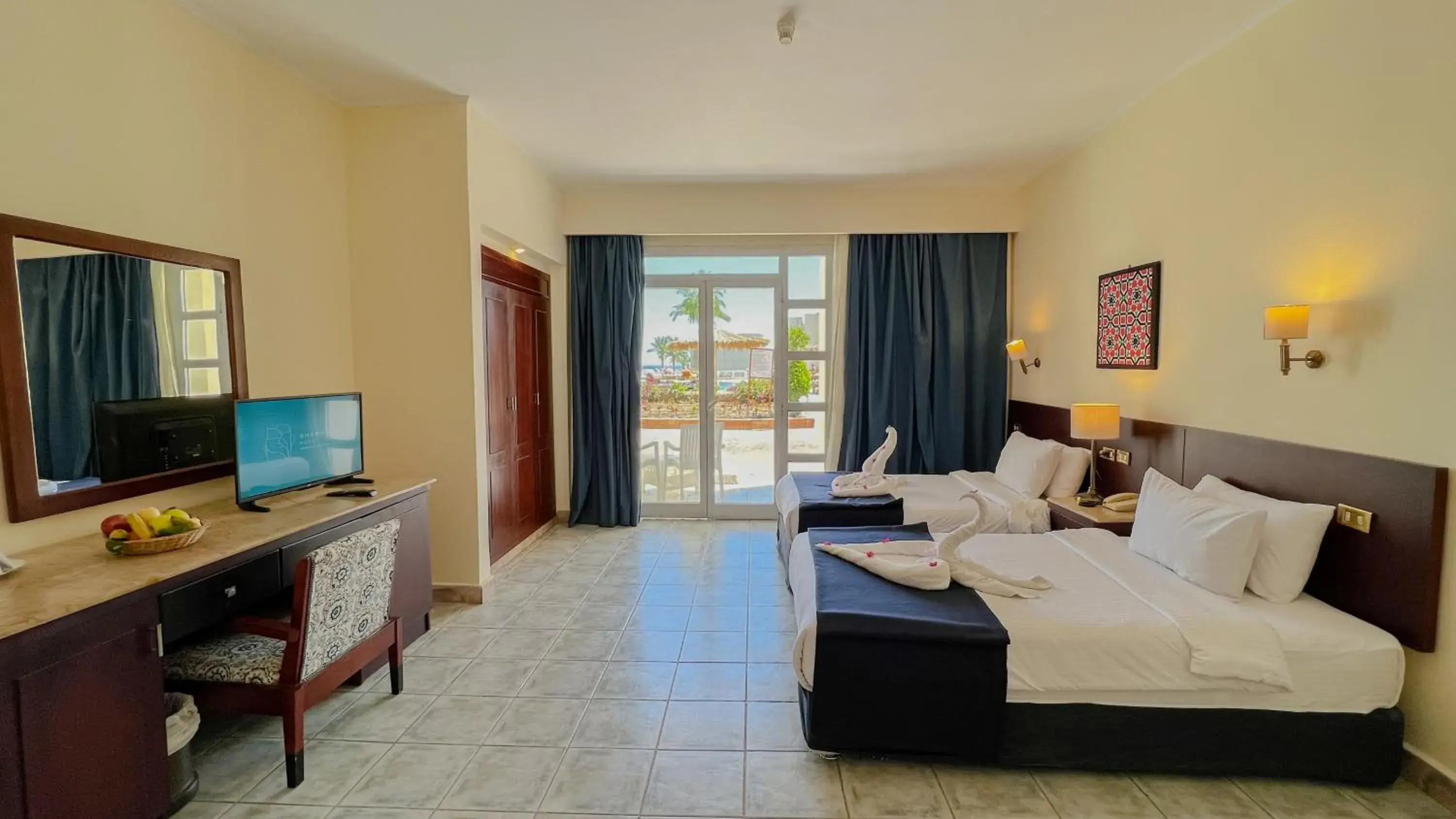 Double or Twin Room with Pool View in Sharm Reef Hotel Double or Twin Room with Pool View in Sharm Reef Hotel