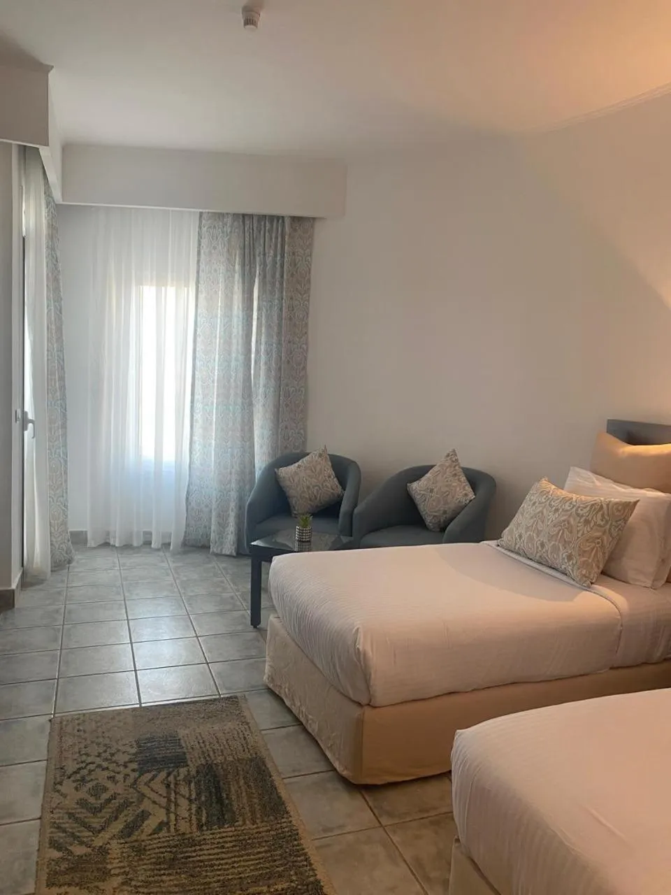 Bed in Sharm Reef Hotel