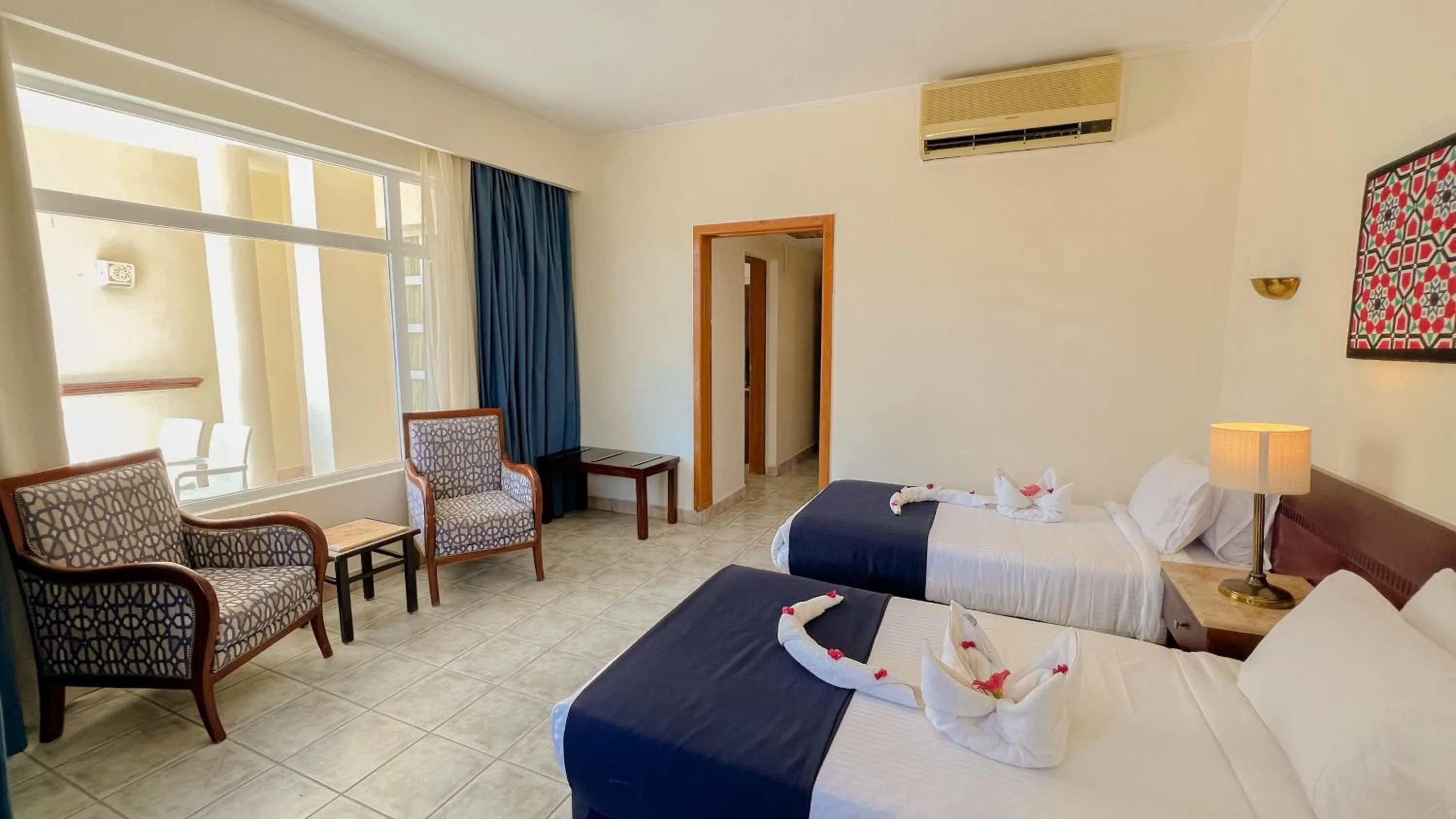 Bedroom, Bed in Sharm Reef Hotel