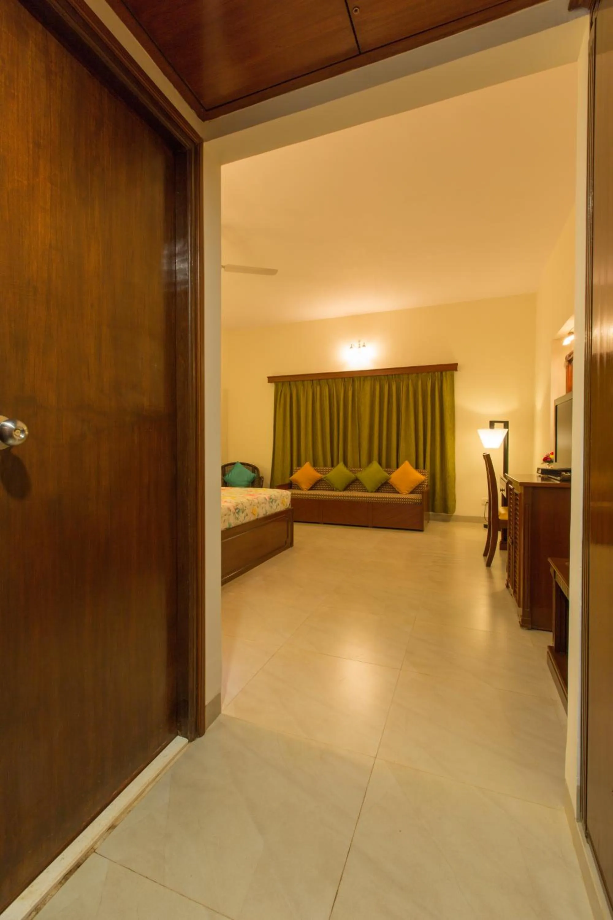 Living room in Viva Hotel Near Madgaon Railway Station